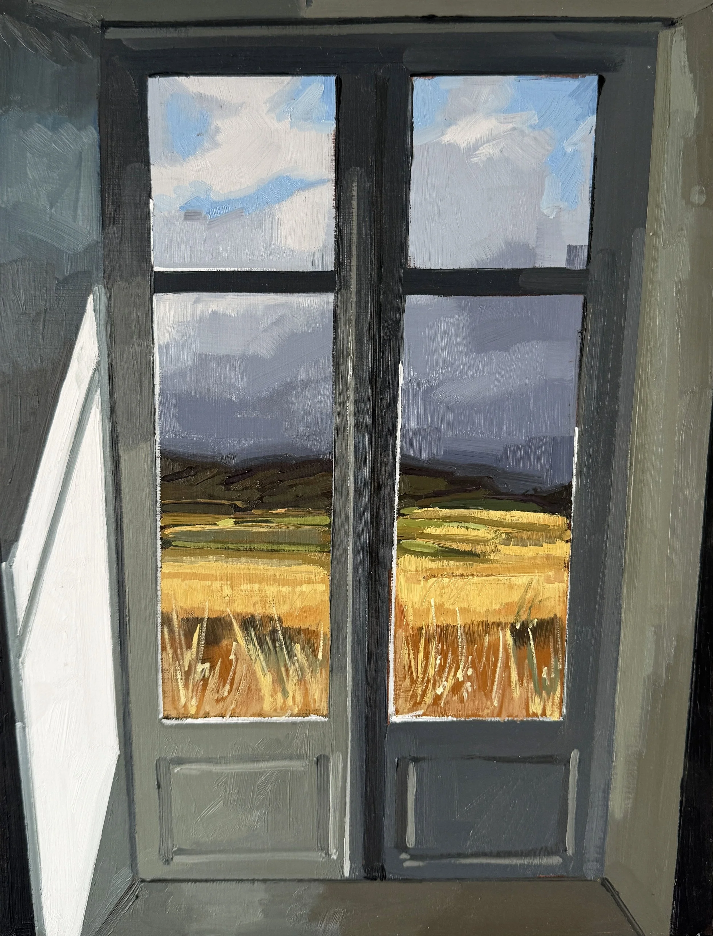  chloe chlumecky   
musée d'orsay / maui 
oil on wood panel, framed 
16" x 12" 
2025 
sold