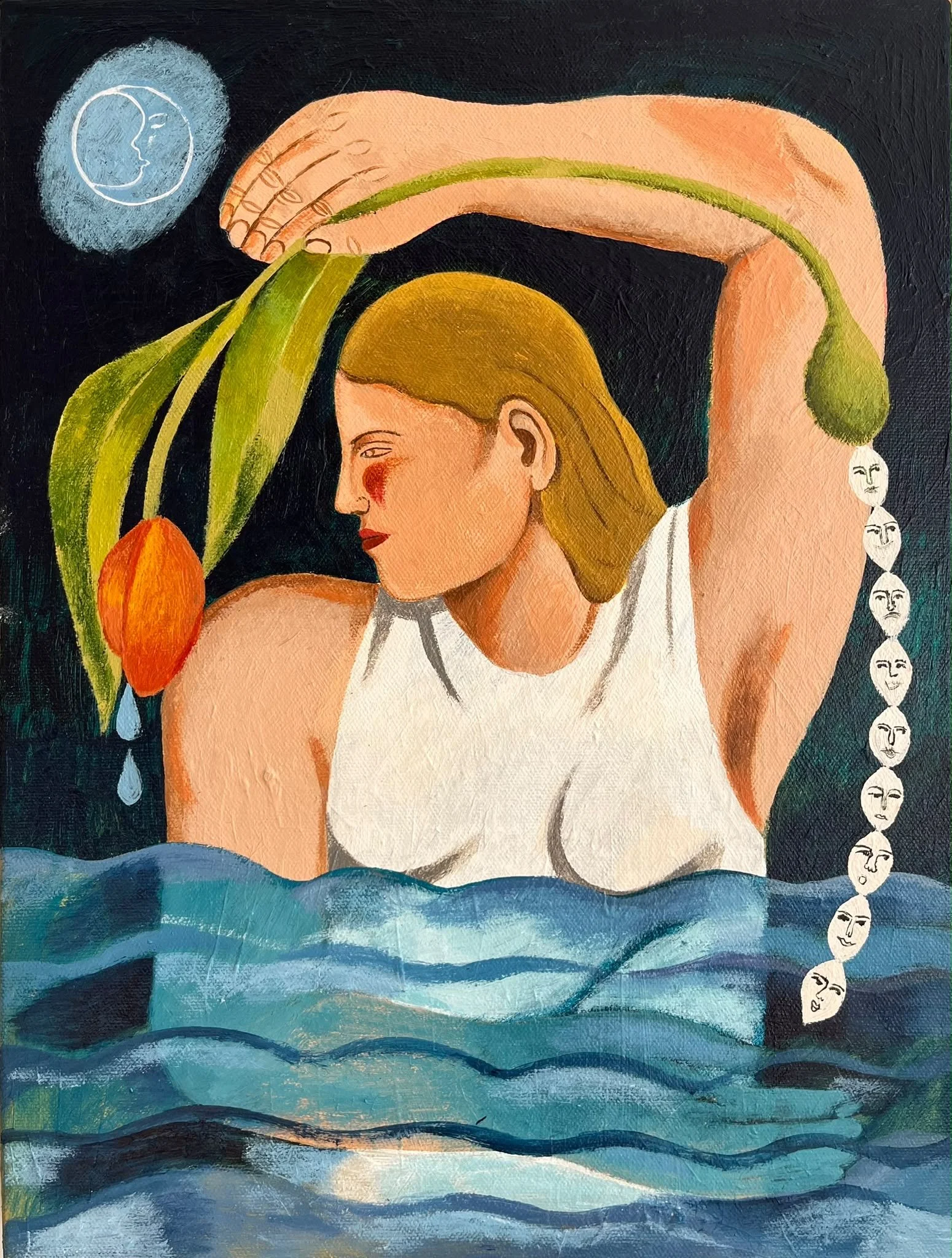 isabella vella  
perfect love 
acrylic on canvas  
16" x 12"  
2026  
$4200