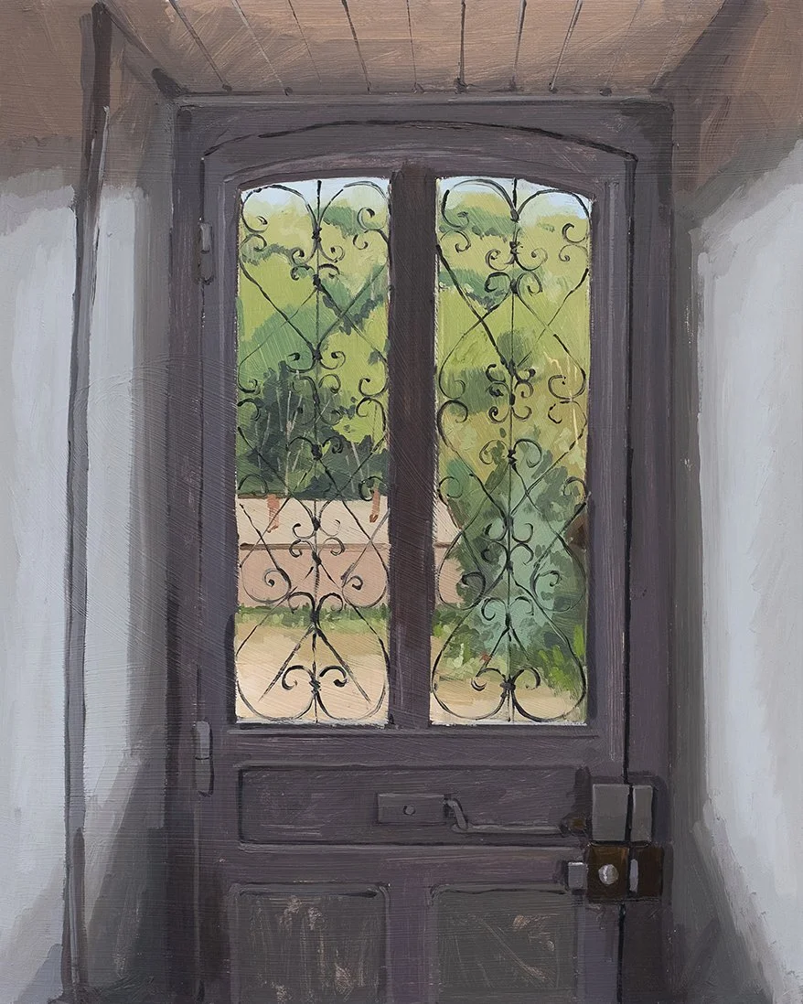 the yellow studios 
oil on panel 
20" x 16" 
2026