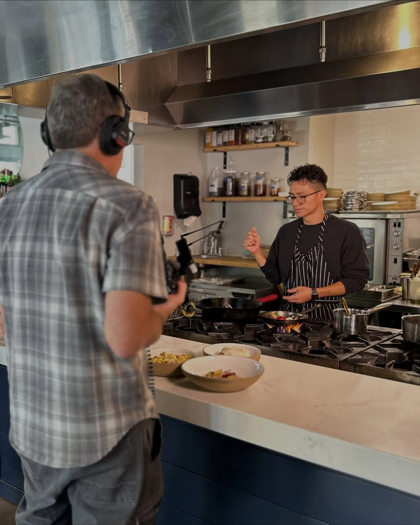 Felt like the perfect first day of fall. 🍂 Tune in tonight as we're on the air with @king5evening and @chriscashmanonline ! We'll be chatting about what's in store for fall and our PNW Tasting Menu.

Where to watch:
- KING 5 &quot;Evening&quot; at 7