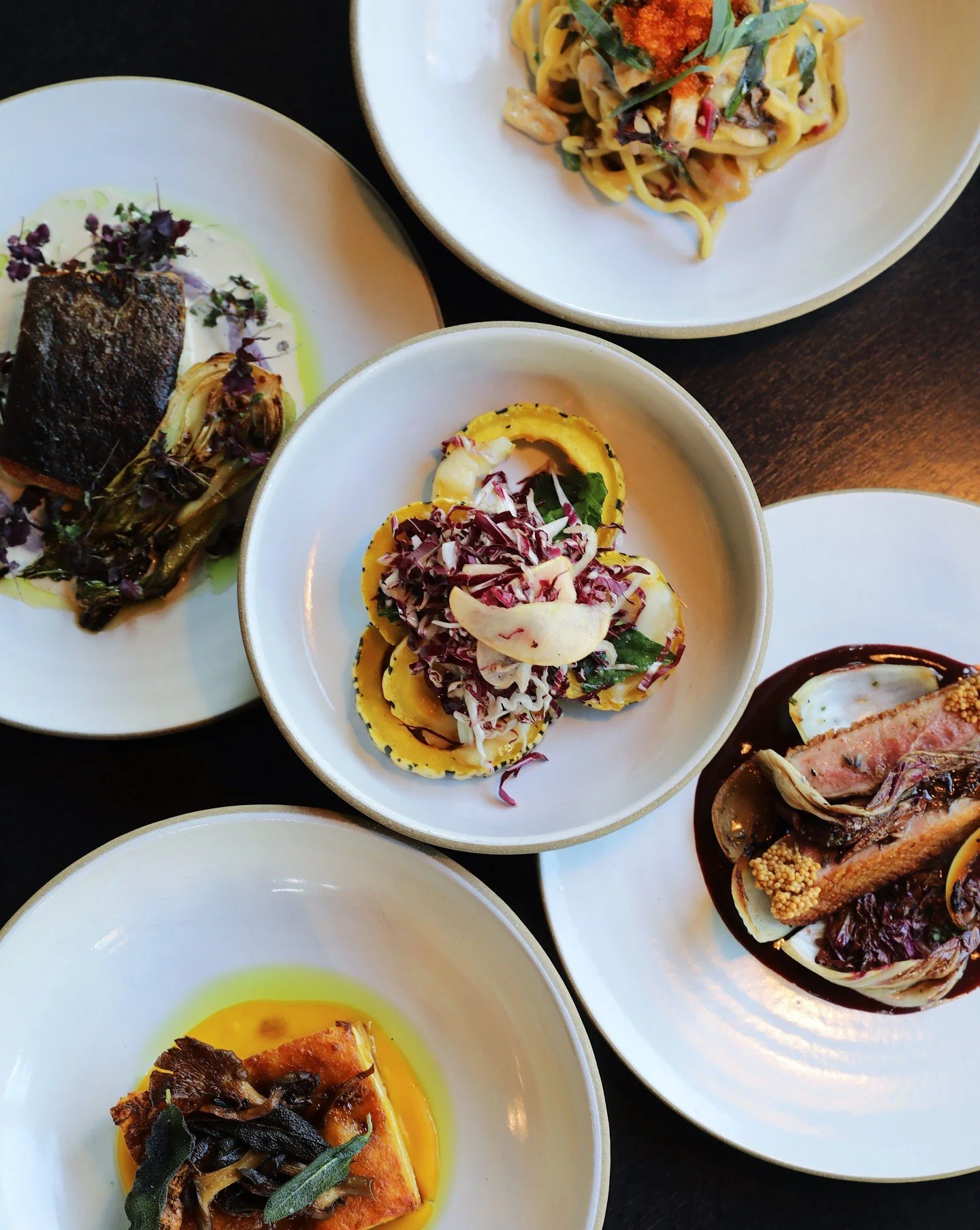 Spotted: the dreamiest spread ever featuring our new black cod, butternut squash lasagna, delicata squash, spaghetti, and duck breast. 😍

Book your table at our link-in-bio! 🔗

#fallmenu #autumnseattle #seattlerestaurant #phinneyridge #seattlefood