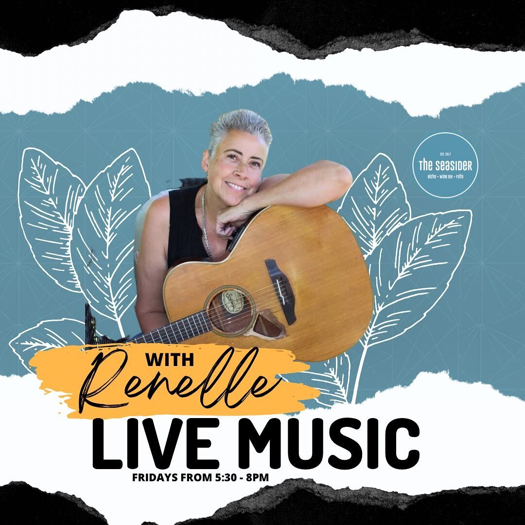 It&rsquo;s FRIIIIIIDAYYYY! And that means Live Music with Renelle! 🎵
.
I mean it also means great food, great drinks, and a great time! Have you been by to try all the new menu items yet?!
.
We&rsquo;re open for dinner from 5 - 9pm with Live music f