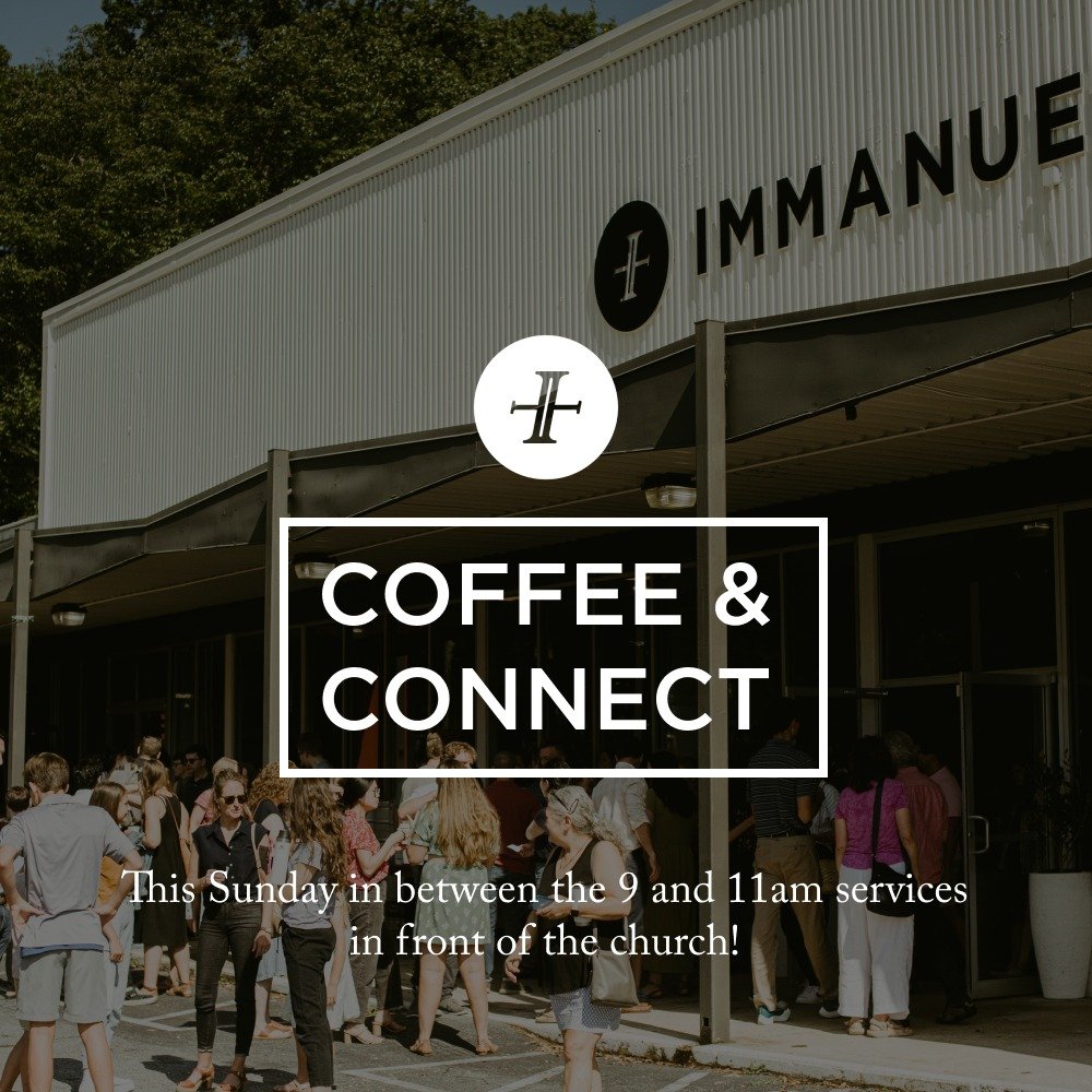 It's that time again! Coffee &amp; Connect is this Sunday. 

We're looking forward to a time to both chat with some new and familiar faces and to connect with our ministry partner this month, Summerhill Community Ministries! See ya there! 🏃&zwj;♂️