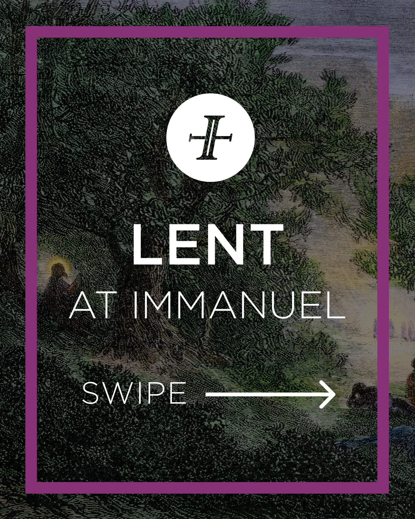 The Lenten season is upon us! This season of the church calendar invites us to Holy Spirit-led self-examination, and then to repentance. 

Beginning this Wednesday (Ash Wednesday), we have lots going on within our church community. Visit immanuelatl.