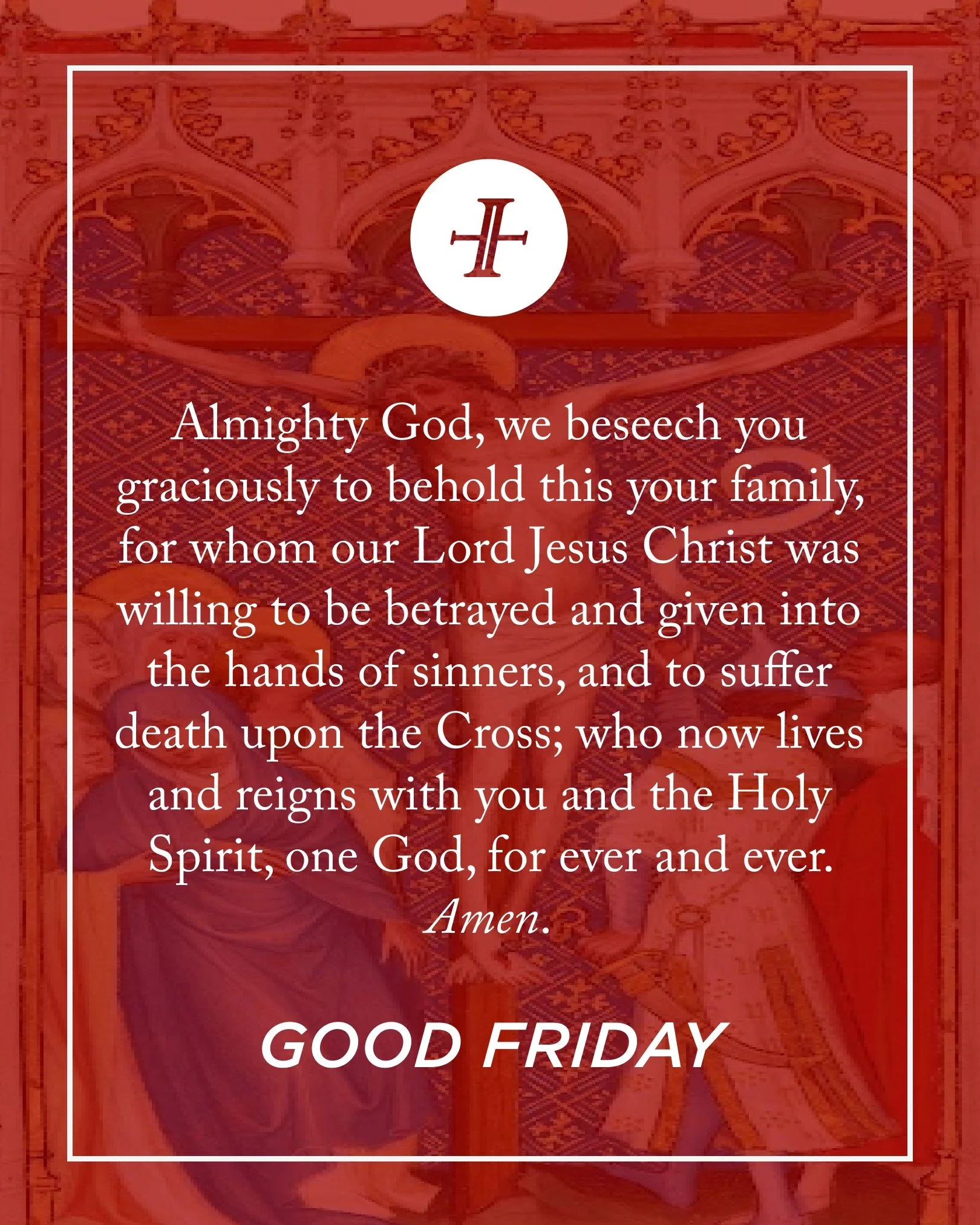 On Good Friday, the cross is now before Jesus and before us. No one can escape the reality of what happens. His friends must grapple with it and make a decision. We too, as Jesus&rsquo; friends, have a choice to make. 

Will we go with Him all the wa