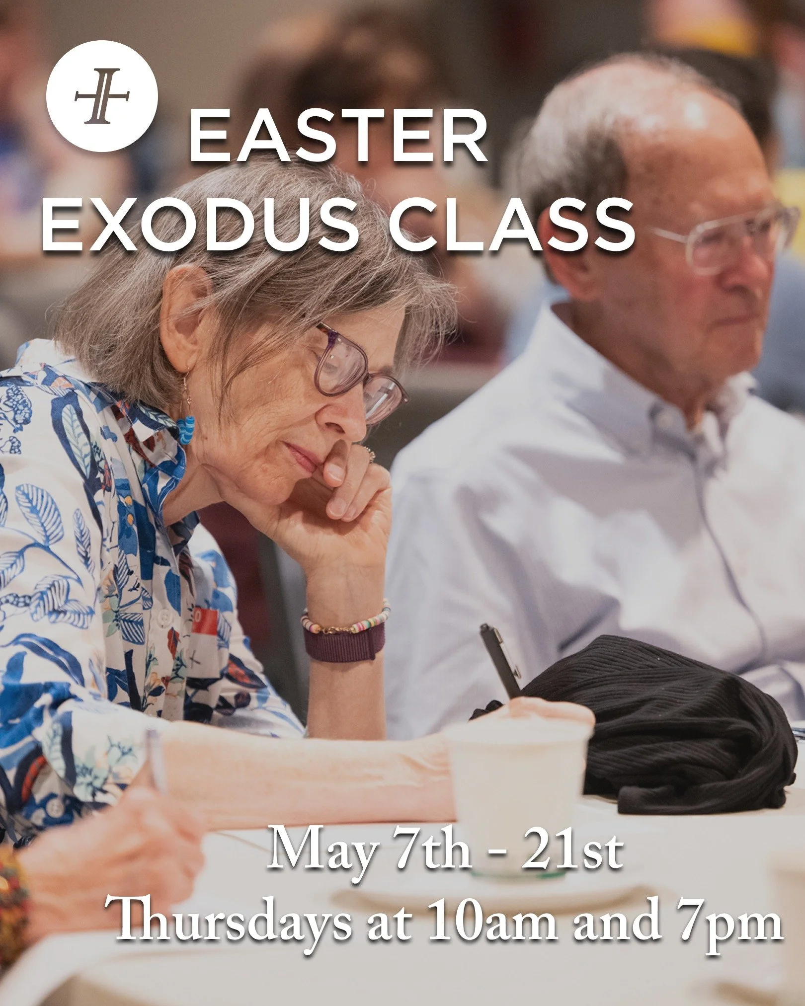 Join us for a three-week Easter class exploring the story of Exodus&mdash;one of the most important stories in the Bible. Through teaching, Scripture, and reflection, we&rsquo;ll explore how God delivers people, confronts the powers that enslave us, 