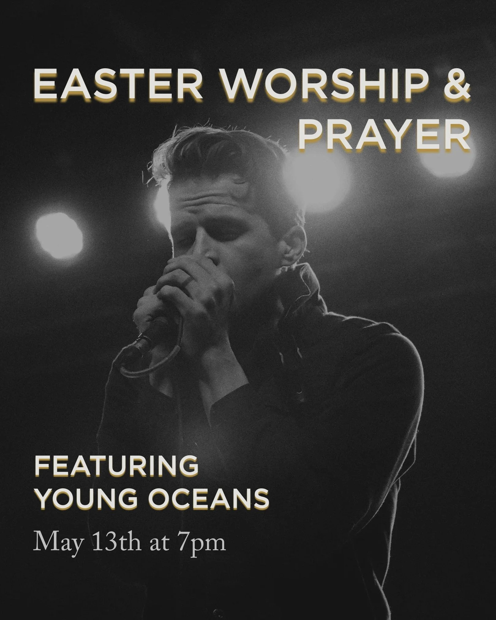 Join us tomorrow evening, May 13th, at 7pm for a special night of Worship &amp; Prayer featuring Eric Marshall of @youngoceans. Songs like "Praise the Lord Ye Heavens" and "Come to Us O Lord" are ones we sing often on Sundays. 

T