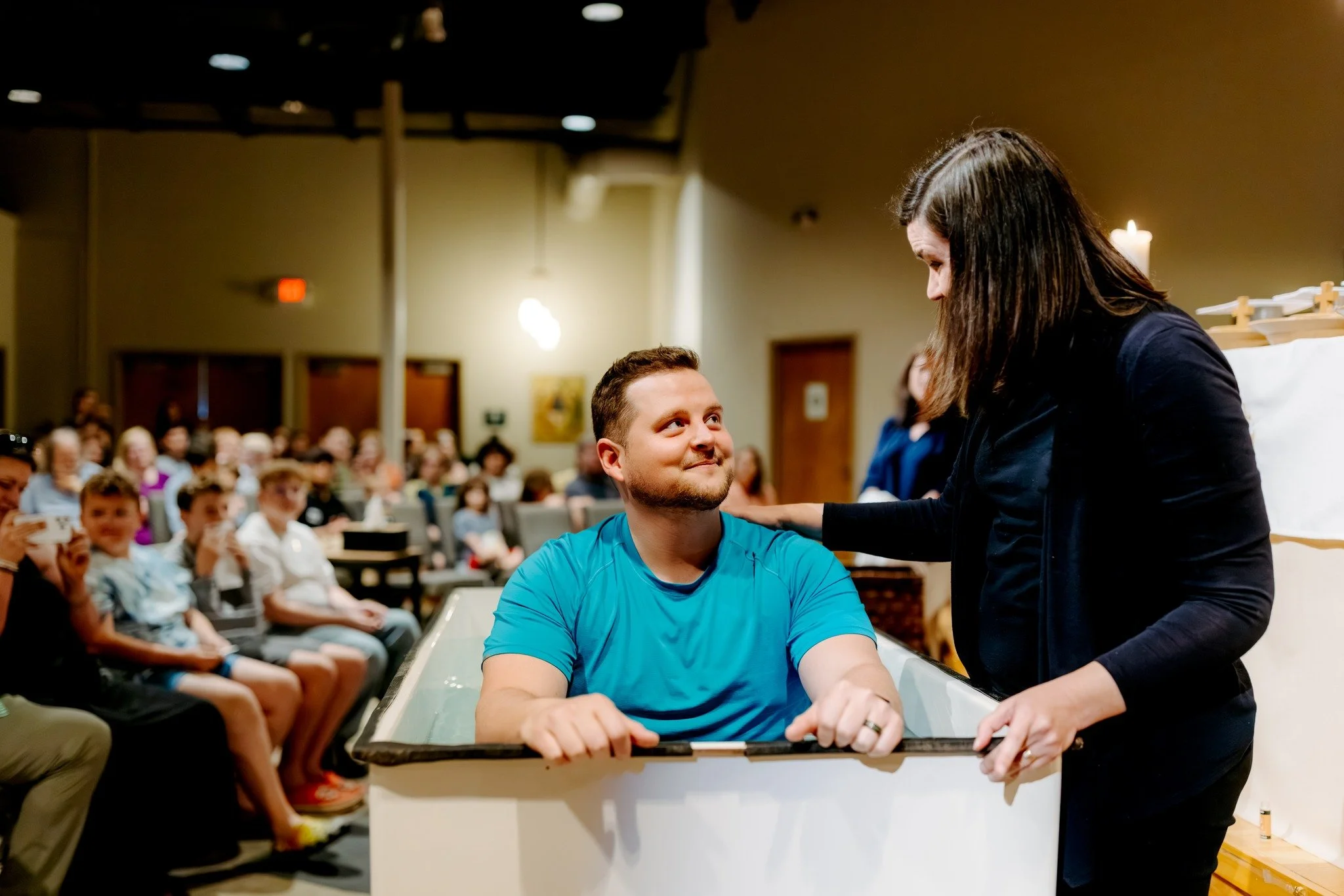 In April, we celebrated Baptism Sundays during Eastertide. These Sundays are such special times for our church community. 

As we enter this "great green growing season" of Ordinary Time, we reflect on the previous liturgical season of feas