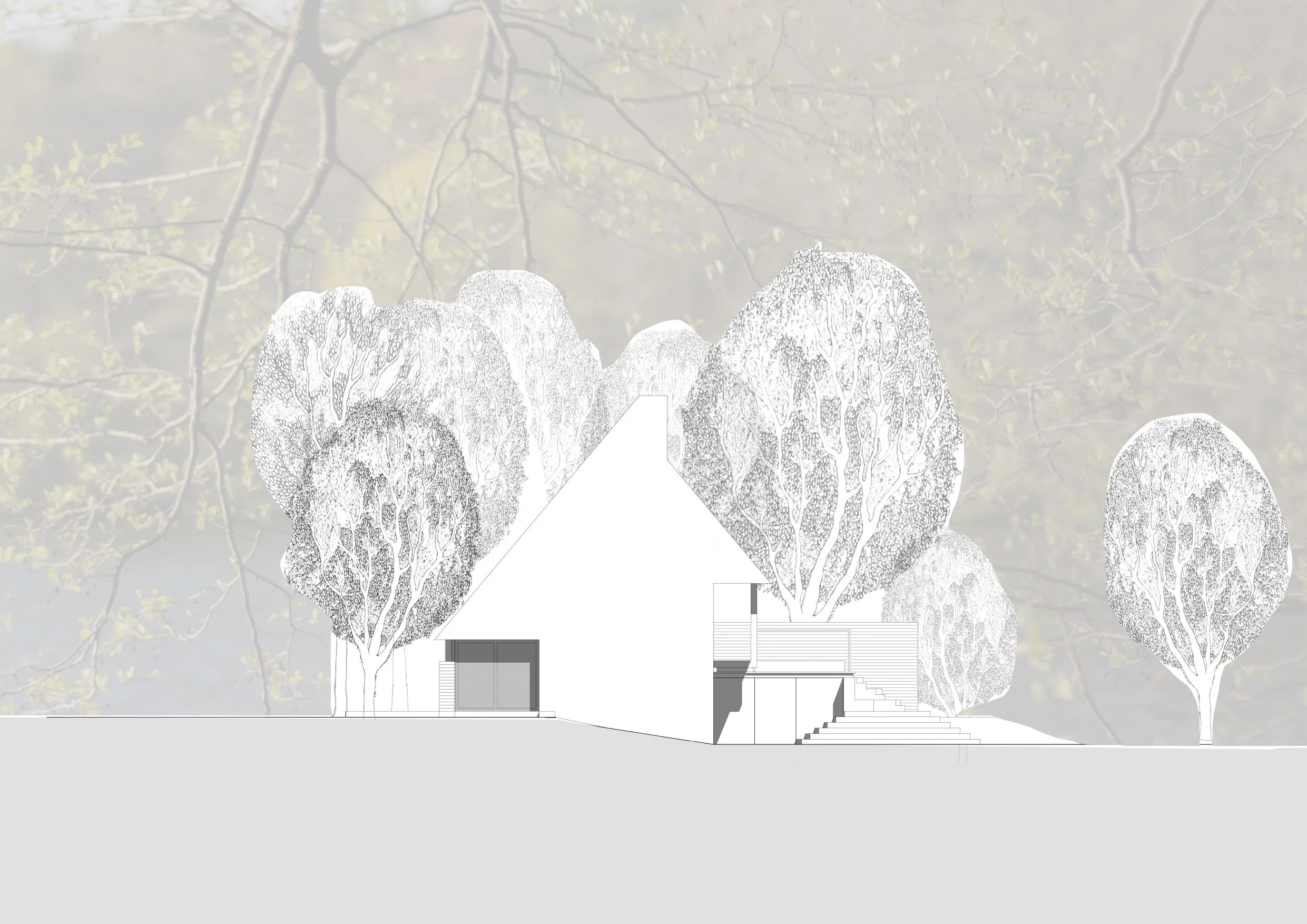 Auf verwunschenem Grundstück – Sensationelle Planung mit Baugenehmigung