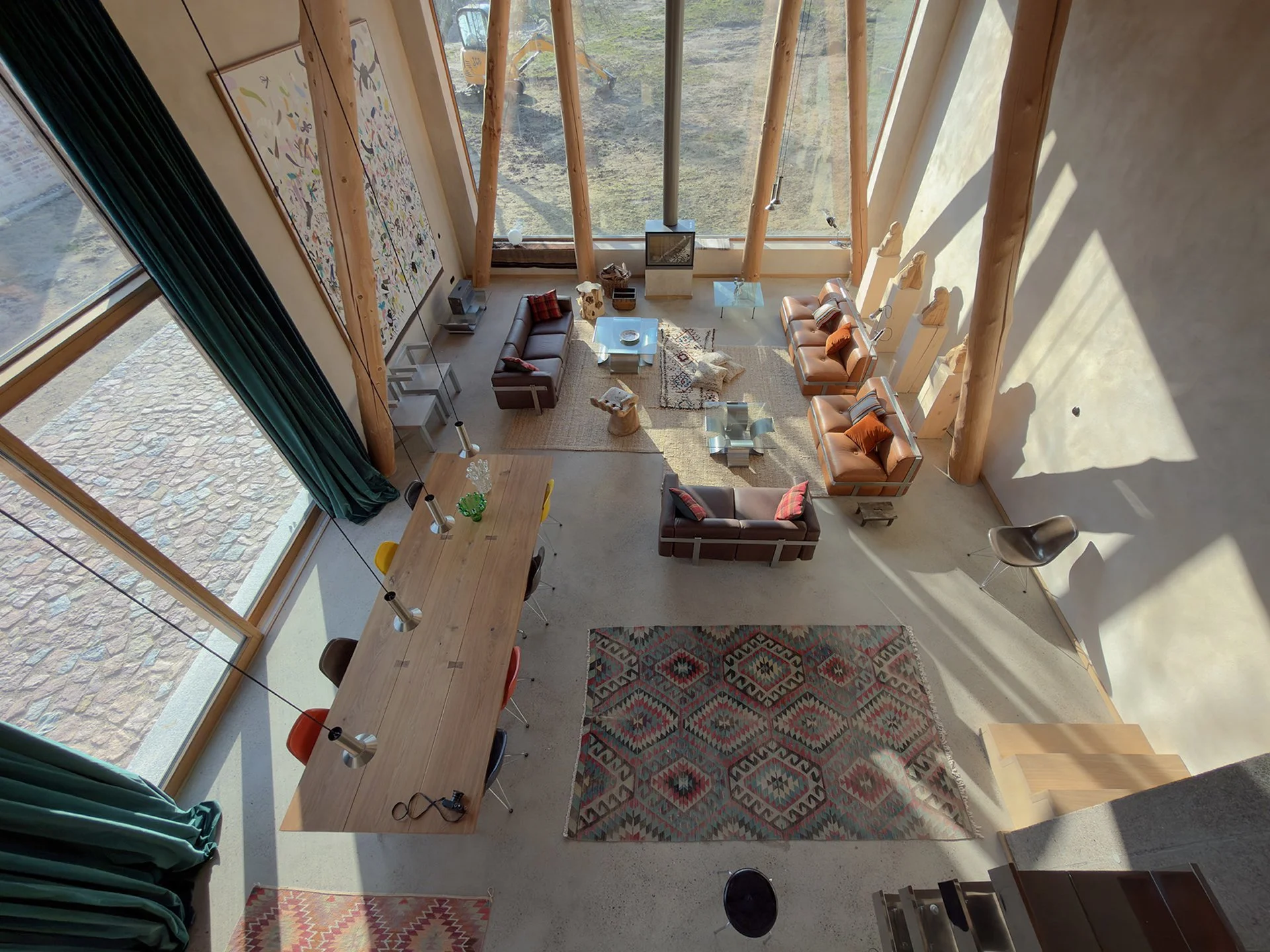 Ensemble Pinnow – Wohnscheune mit Gäste- und Saunahaus in der Uckermark