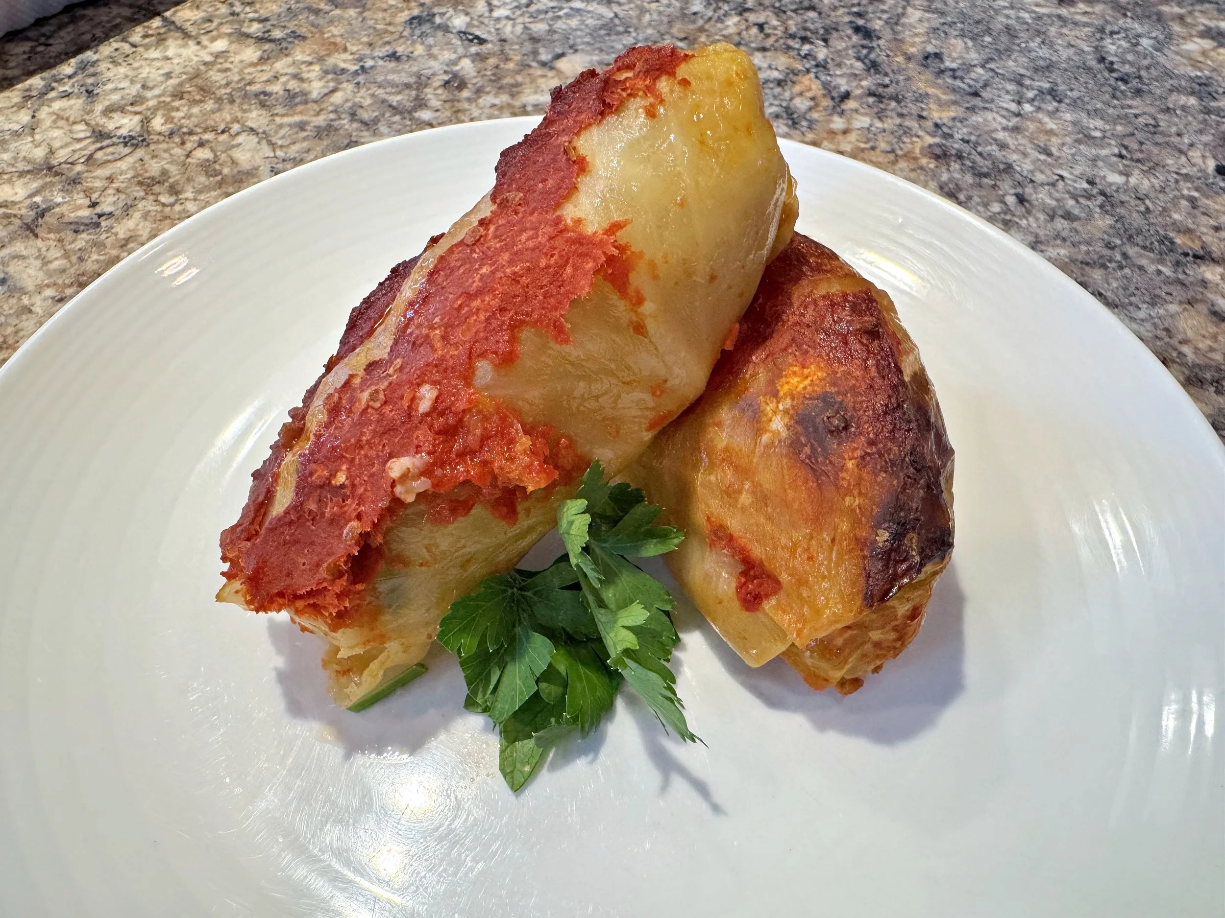 Kimchi Cabbage Rolls