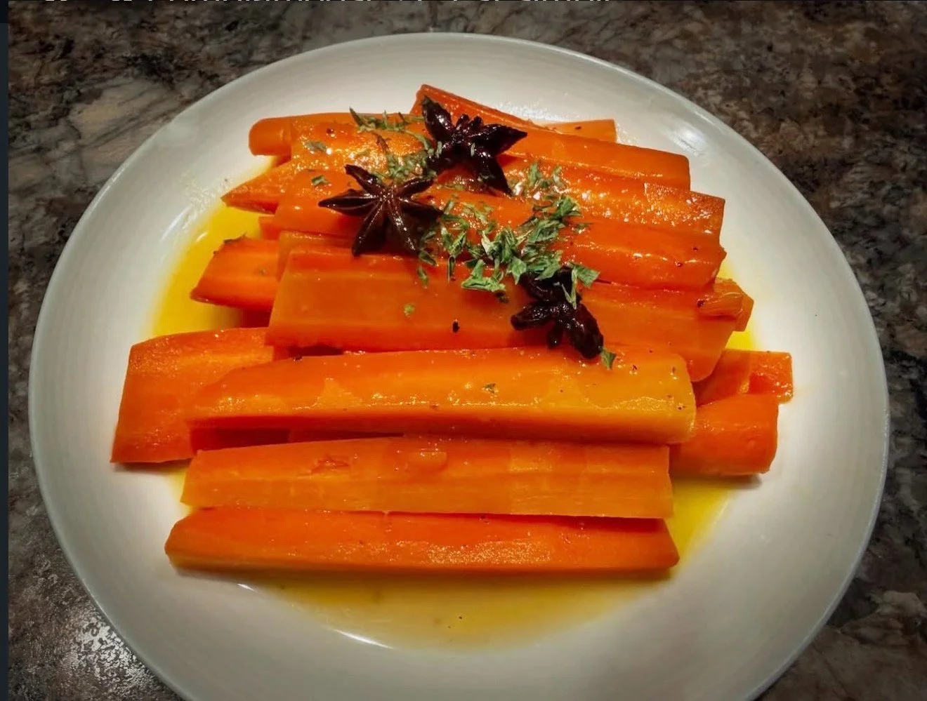 Sweet Anise Carrots