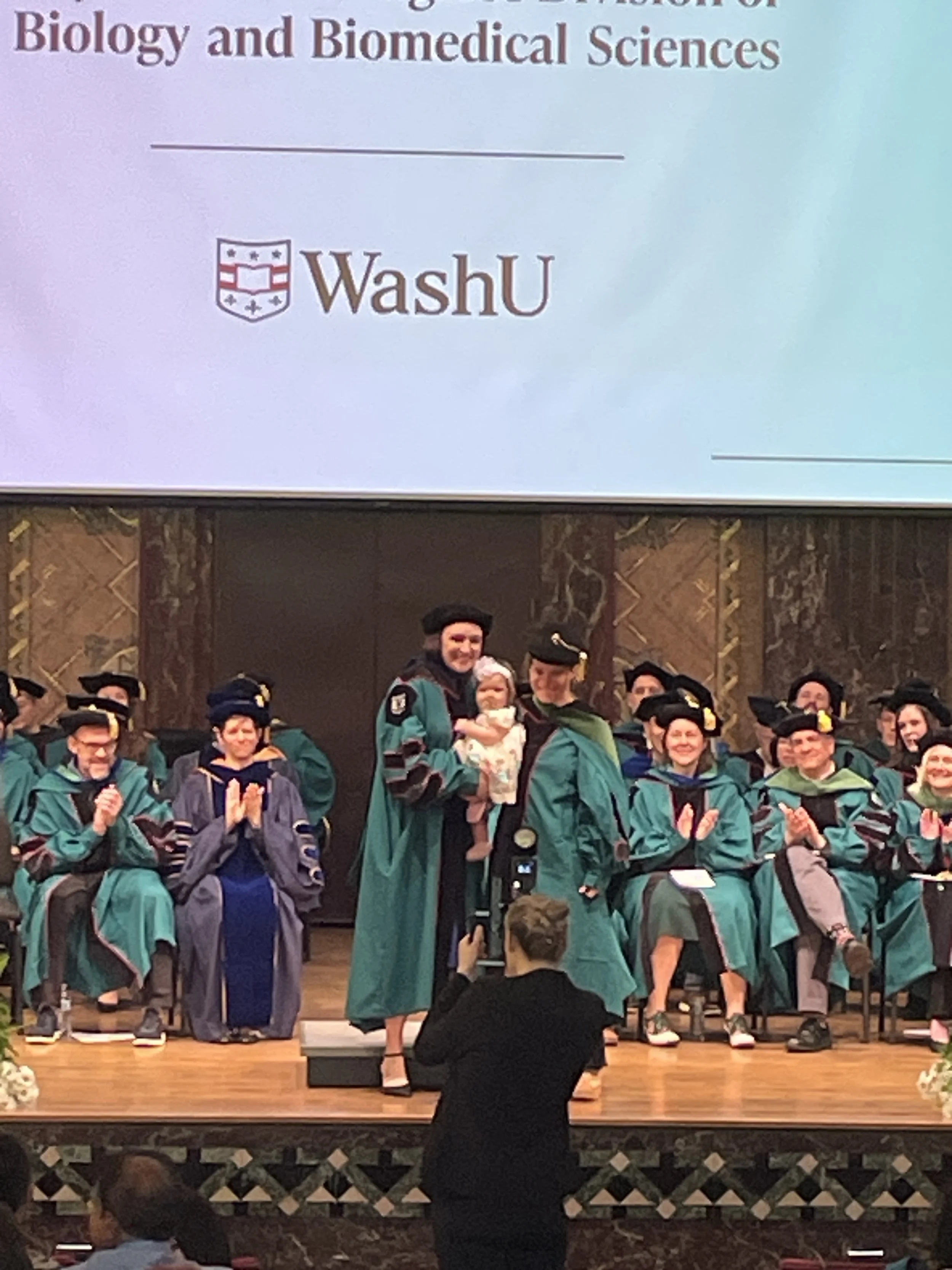 May 2025 - Jess’s thesis defense/graduation 