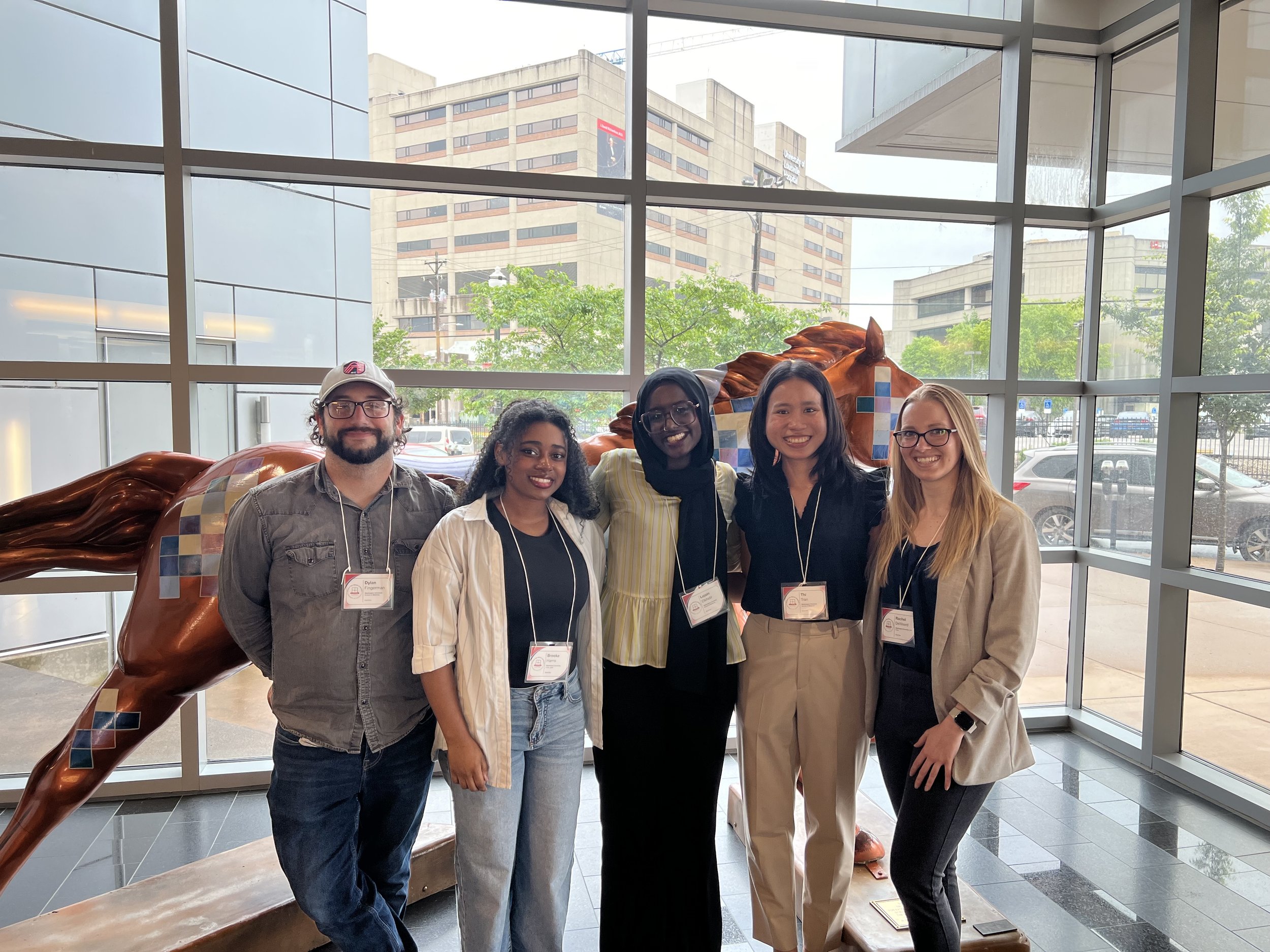 June 2024 - Green Lab presents at the Midwest DNA Repair Meeting in Louisville. 