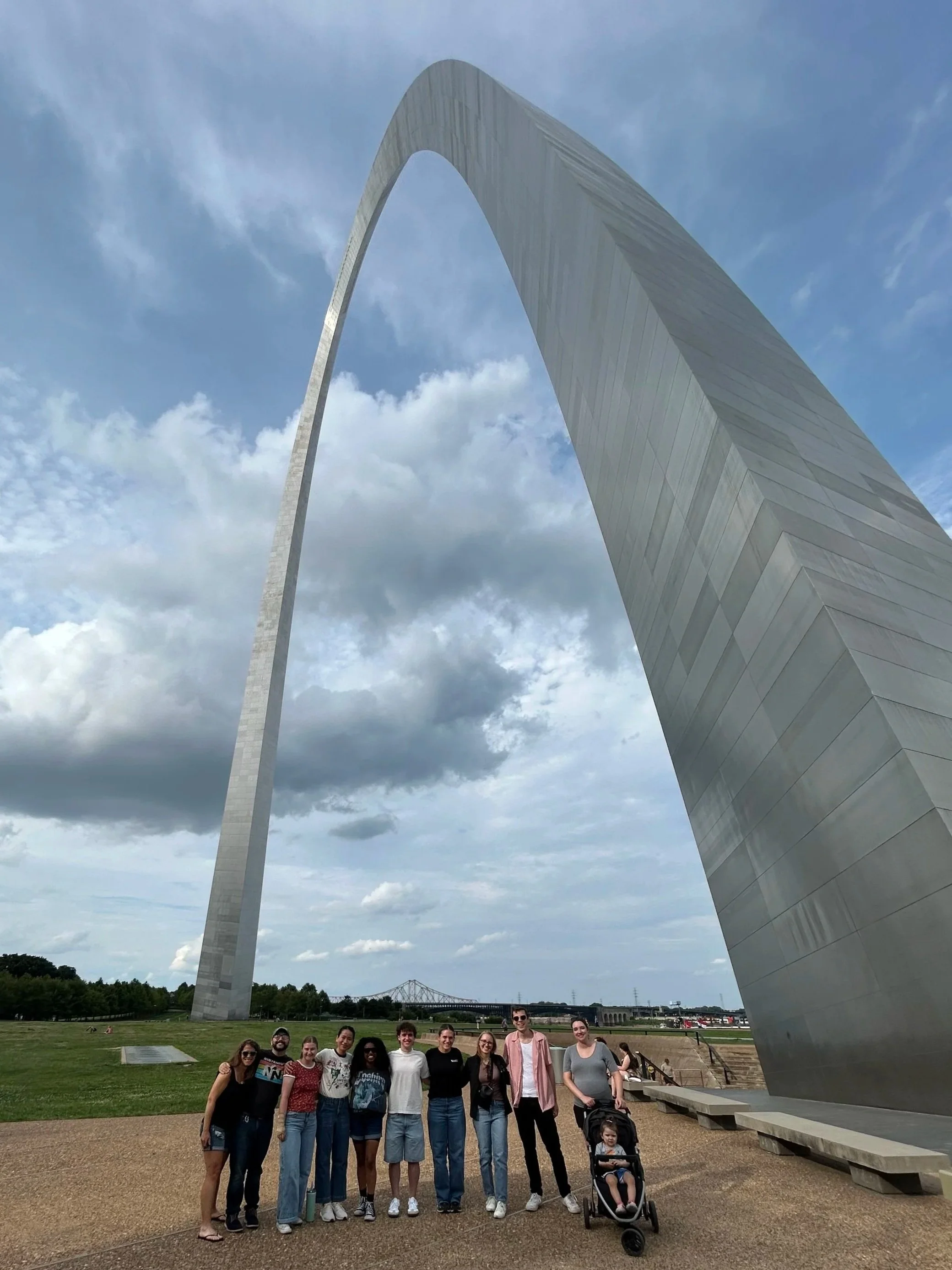 Lab trip to the arch!