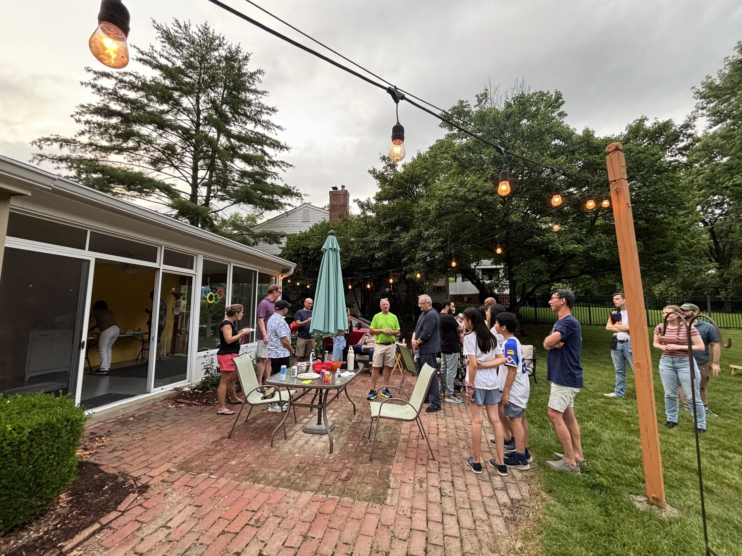 A moment of peace before our annual Lab Olympics