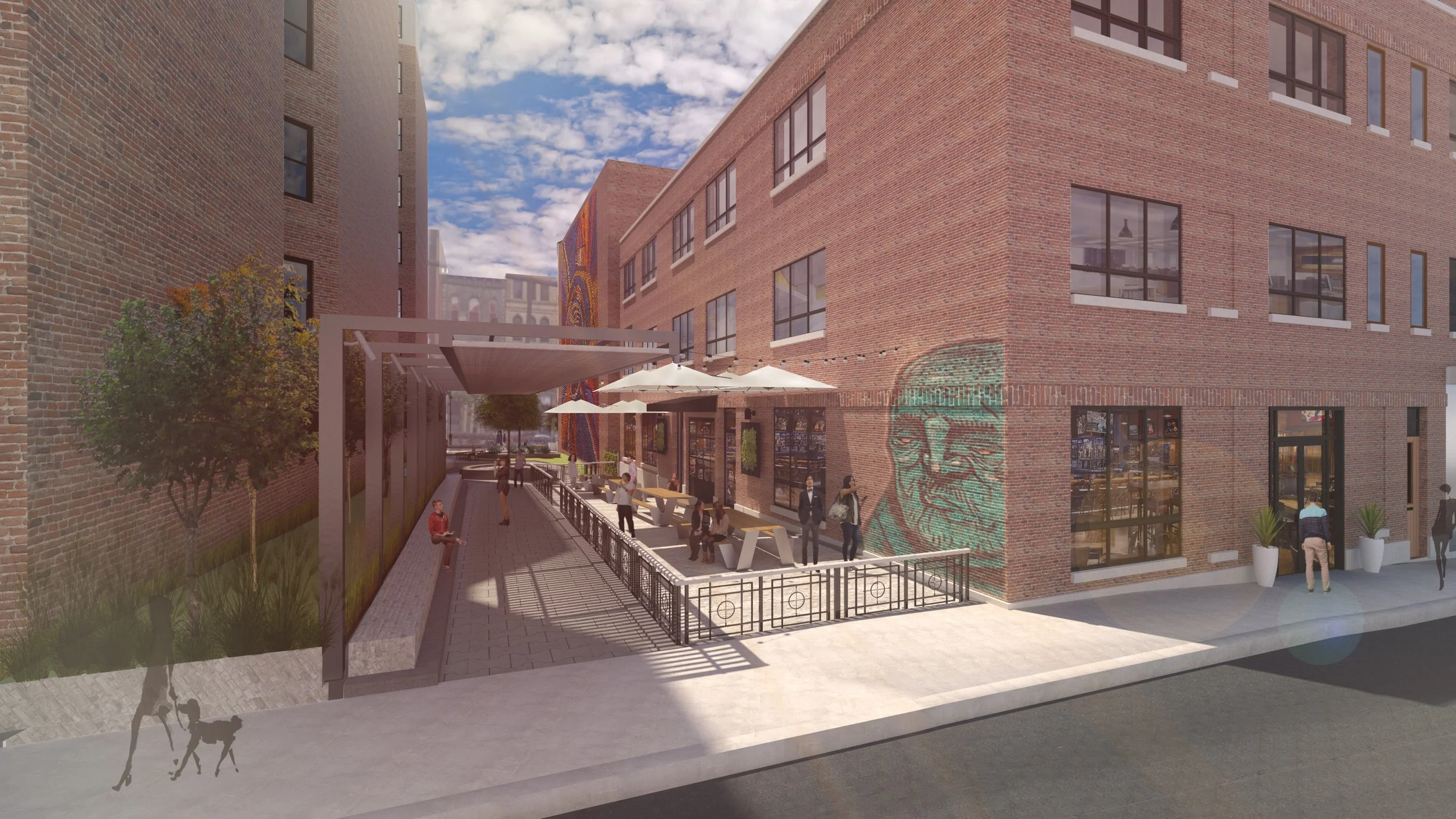 West Fourth Street architectural rendering