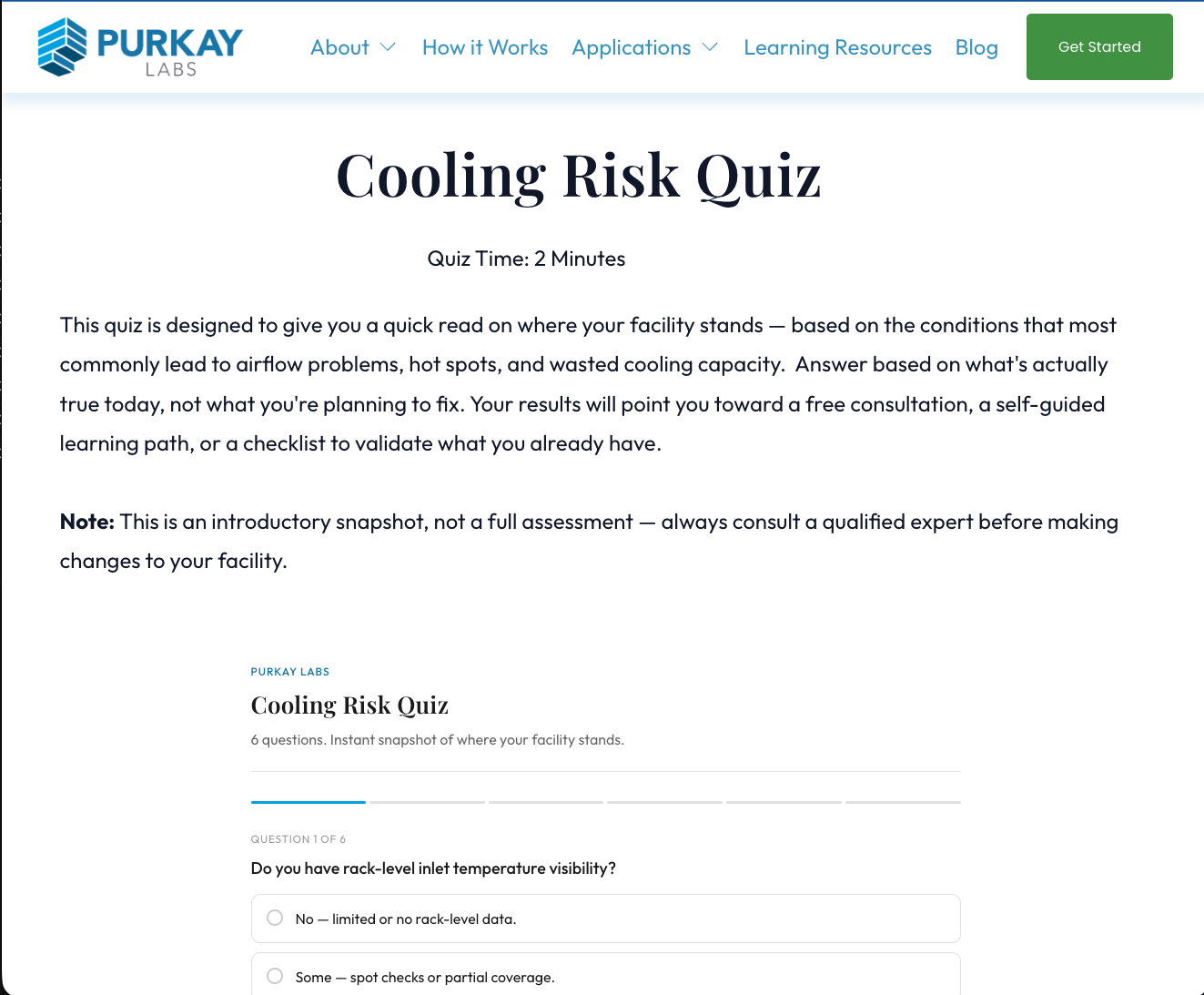 purkay labs image cooling quiz airflow diagnostics