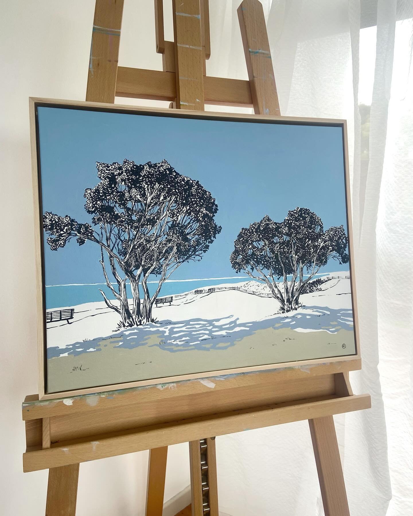 N Z  A R T  S H O W - having a trees moment 🌲

This piece will get its final flourishes and it will be available at the NZ Art Show in Wellington at the end of May. 

#nzartshow #mountmaunganui #nzbeaches