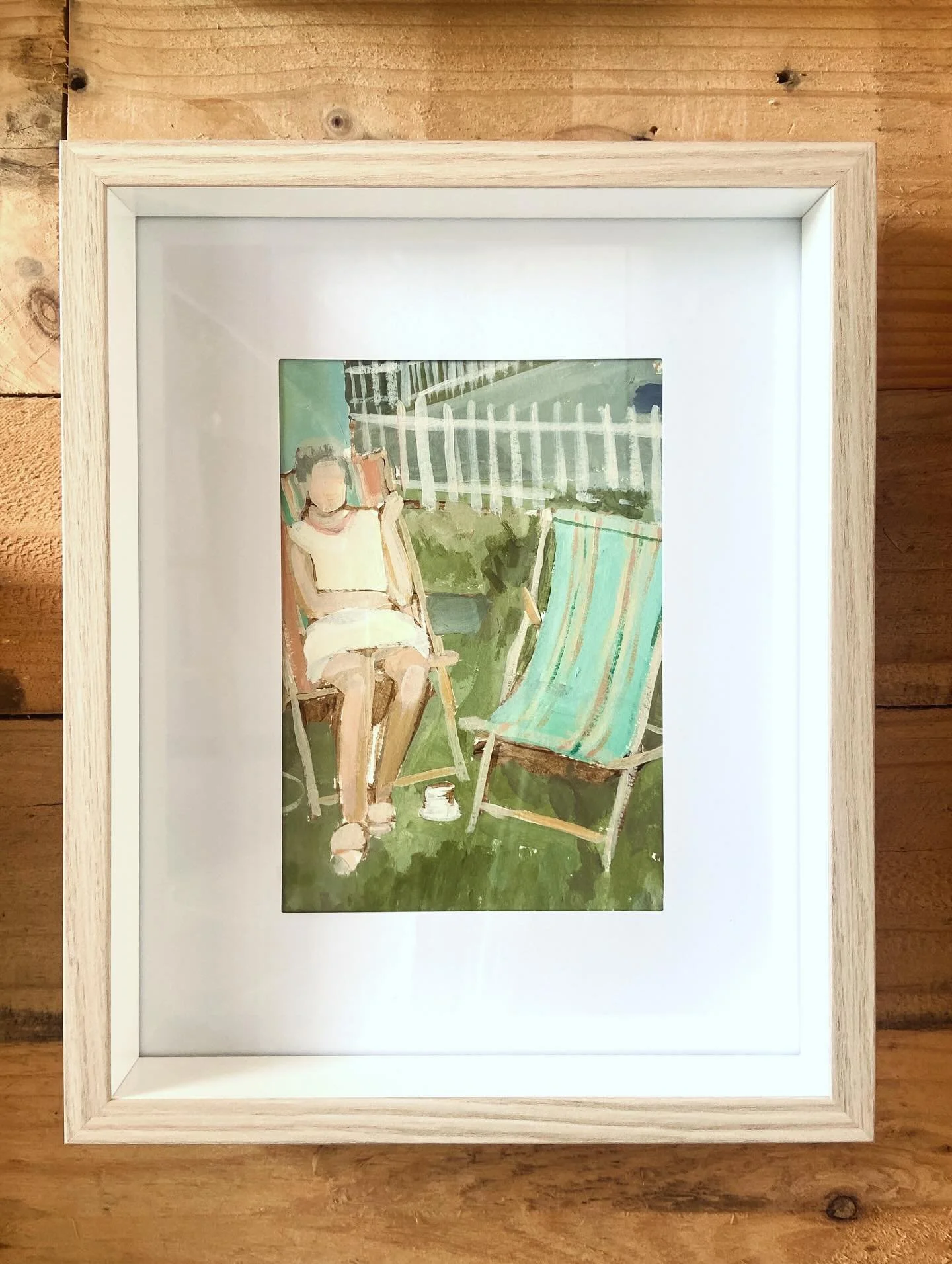 Another small nostalgic painting not listed on my website. 

Tea and Biscuits 
A5 on paper, framed
$175.00

For enquires DM or email hello@traceyfinchart.com