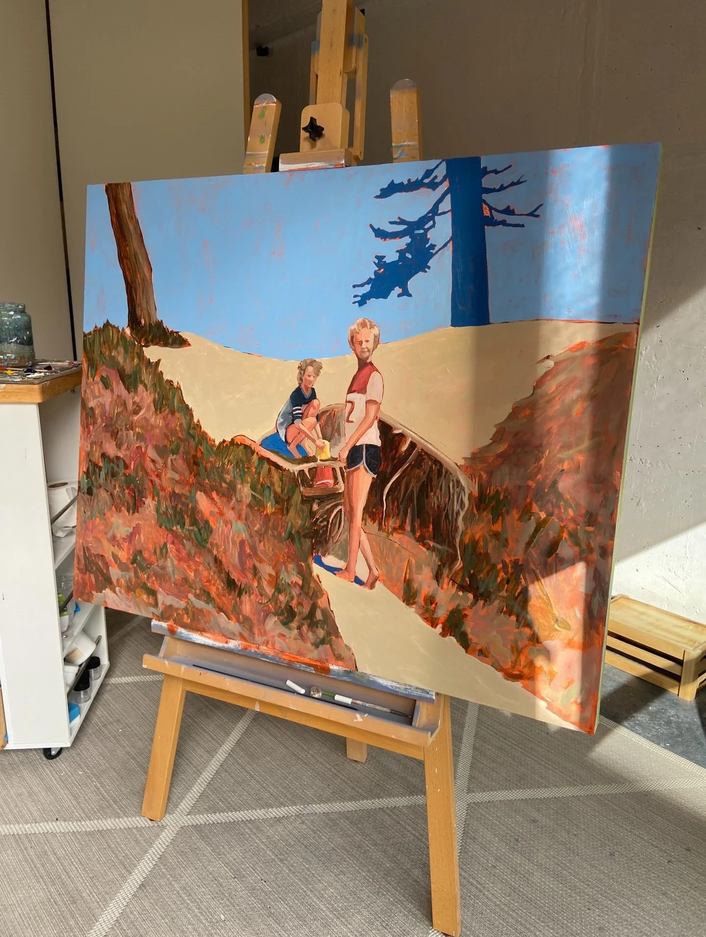 Might be finished? Might be my last painting of 2025? Time will tell 😊

See you in 2026 - and thanks again for sharing another year of art with me. 

Take it easy, T x