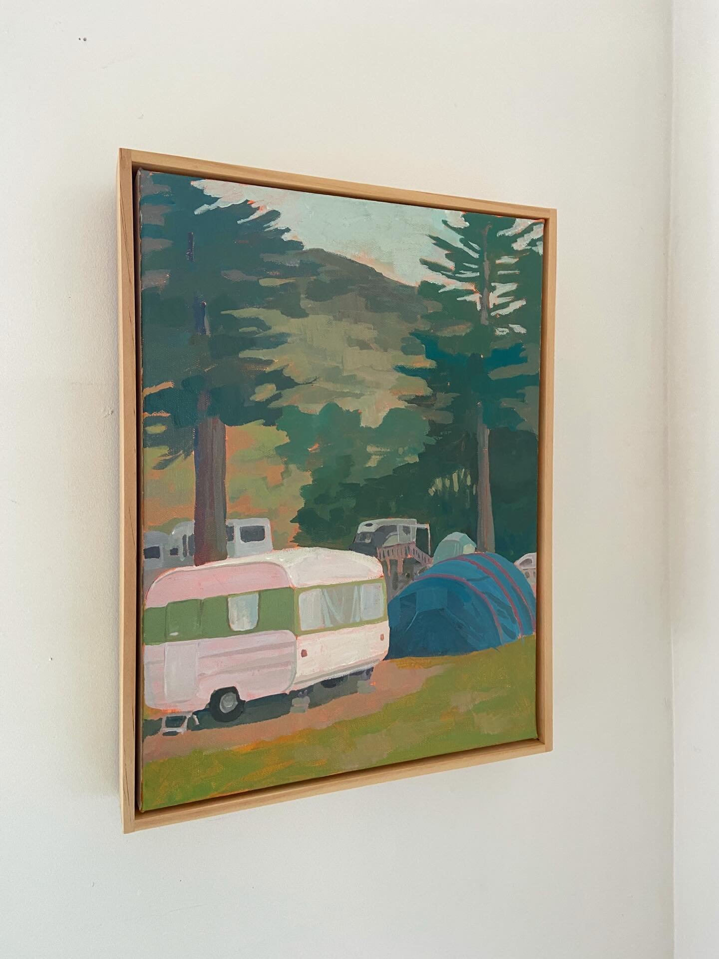 The Mount, its trees, tracks and campsite caravans have long been a muse of mine. 

The tragic events of Jan 2026 have had a lasting impact. Not only on those directly involved who lost loved ones, but also to the wider community who have experienced