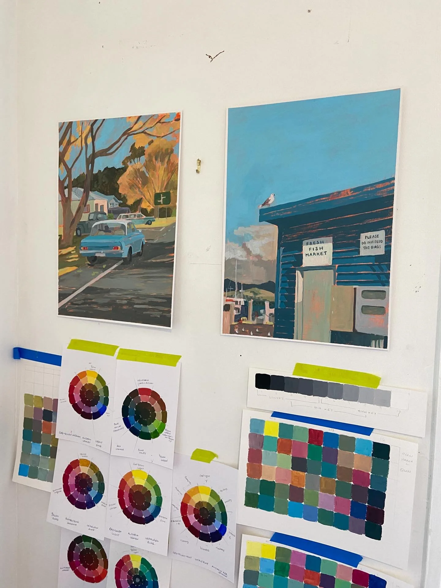 During the recent group exhibition I was asked about two things - do I do commissions (yes I do!) and do I have prints. 

Re prints: at this stage I&rsquo;m keen to keep larger canvas originals as unique one offs - exclusive to the collectors who bou