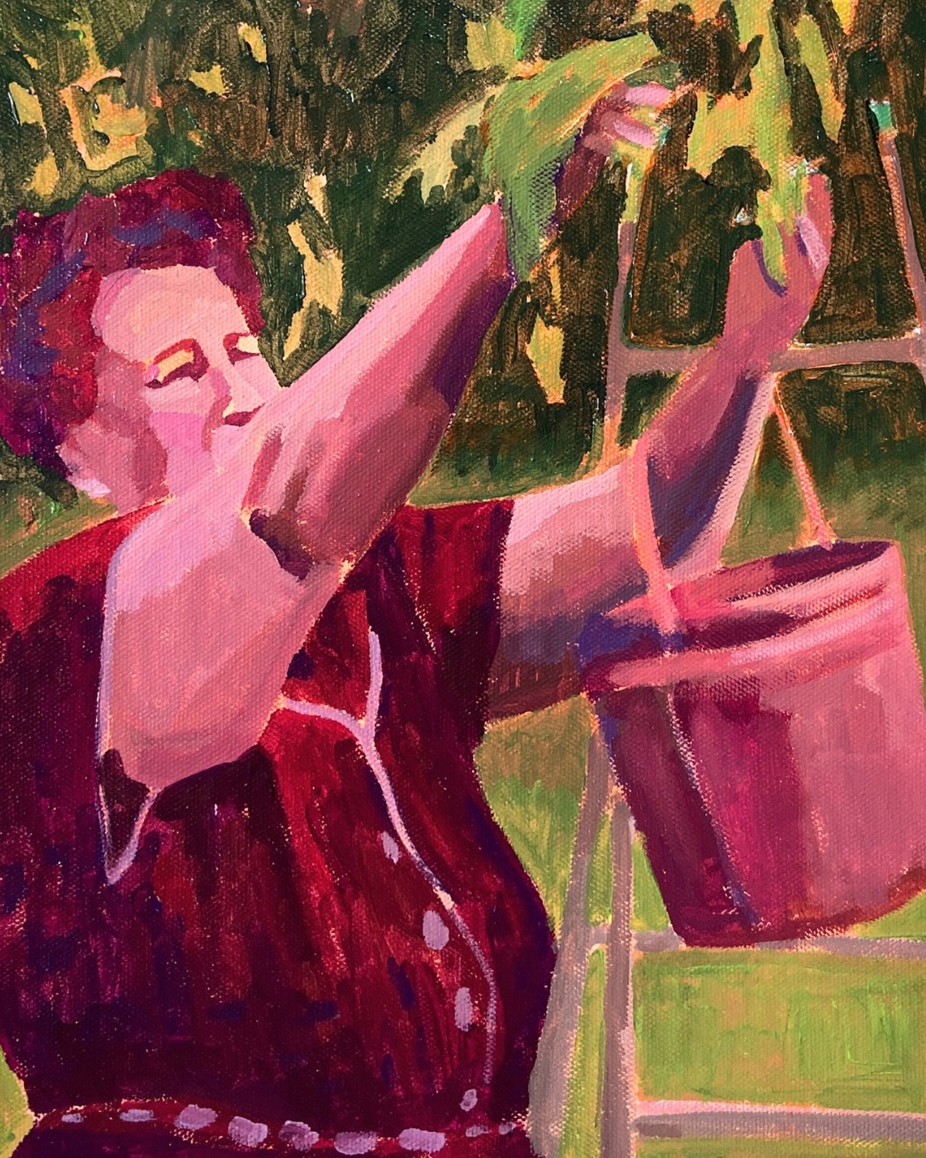 I always figured I&rsquo;d be an abstract artist. I started out as an abstract artist. And have drifted that way on occasion. There&rsquo;s a part of me that really likes the idea of intuitively mark making, splashing paint around and solving problem