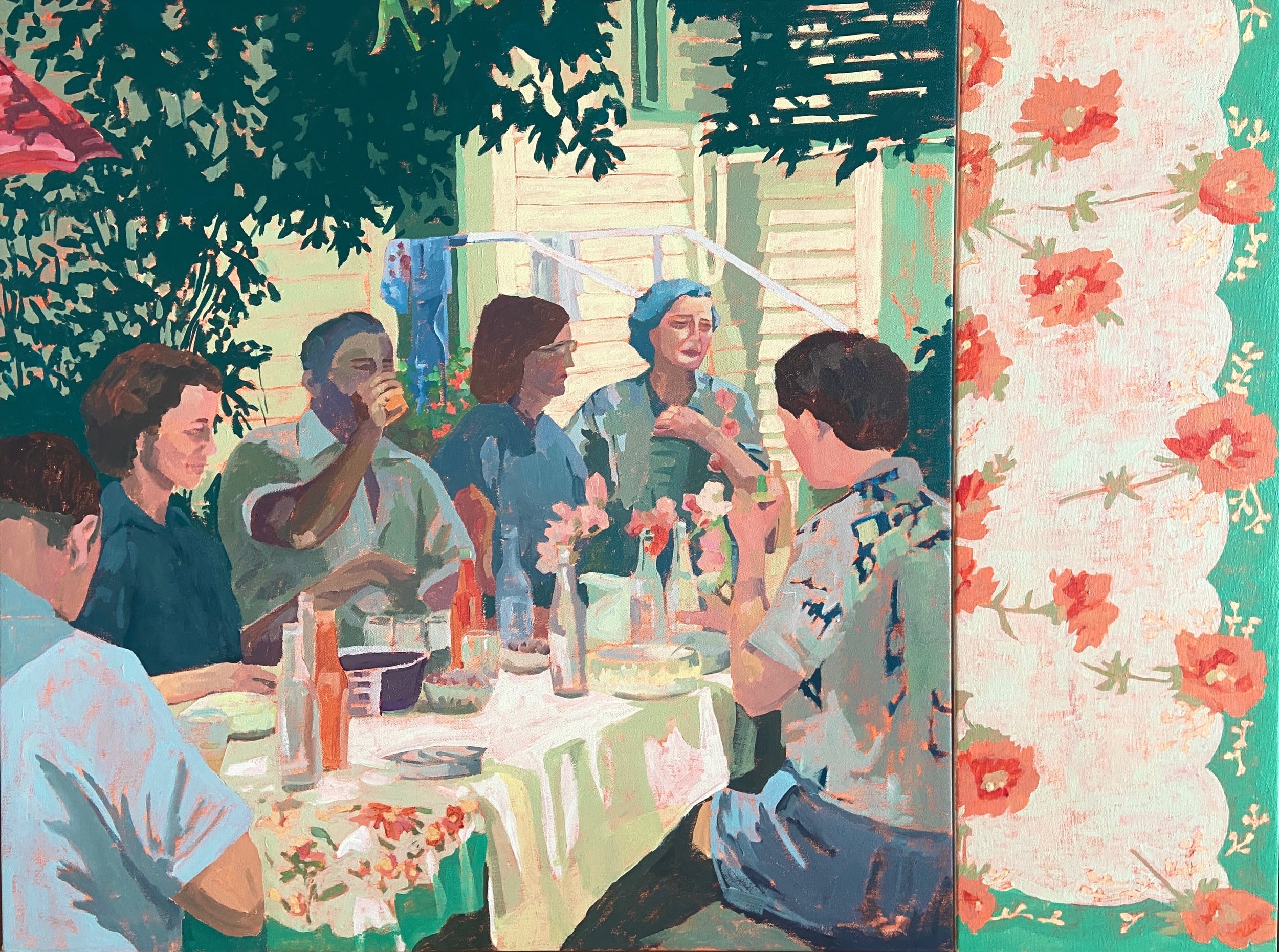 An acknowledgement of the many &amp; often uncelebrated roles and invisible work mid-life women undertake in society. Caregiving, organising, remembering, supporting and the constant plate spinning of roles that underpin and enable every day life.

F