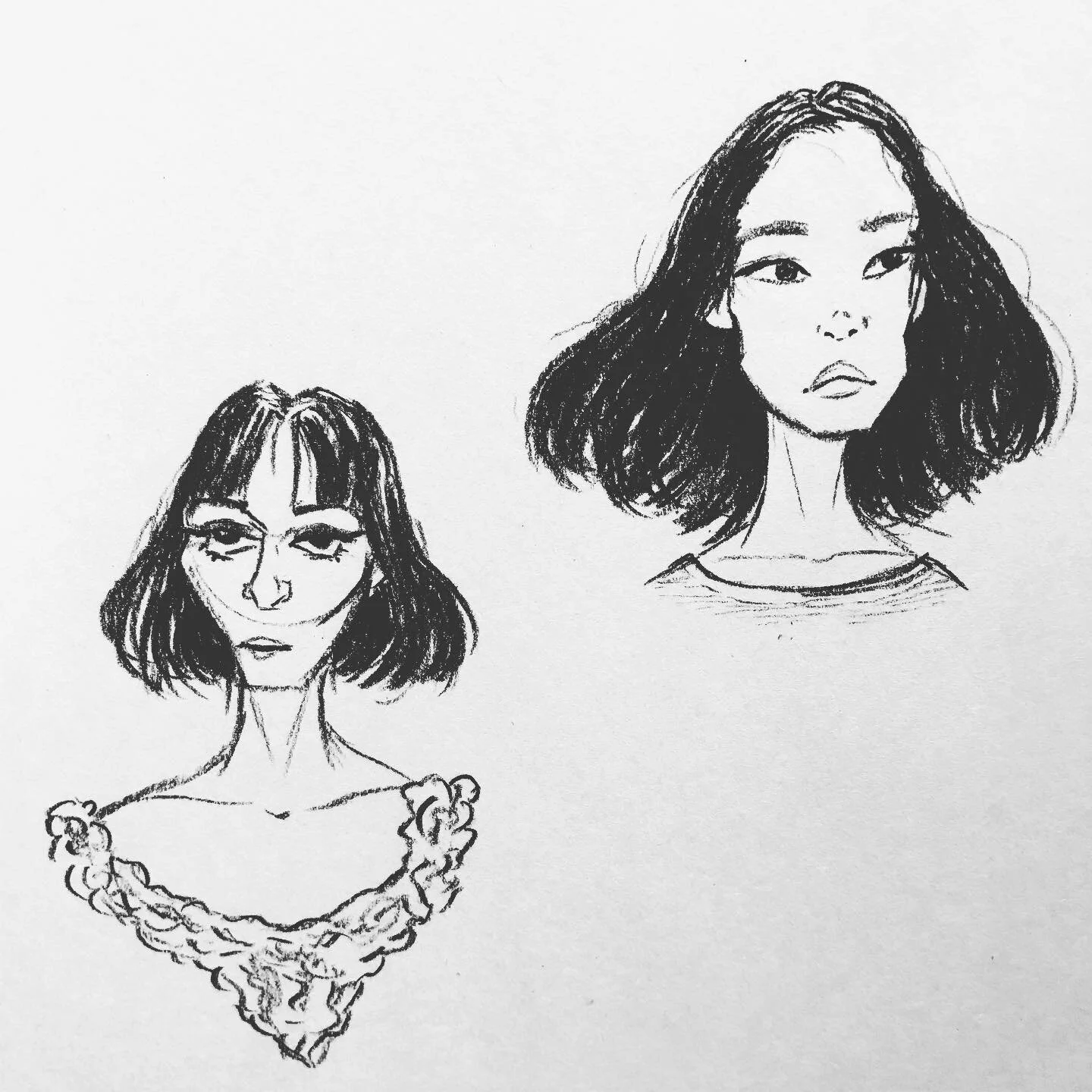 Bought some new charcoal pencils - somehow I still manage to get it all over me even though it&rsquo;s contained ✏️ .
.
.
.
.
#illustration #characterdesign #characterdevelopment #photoshop #charcoaldrawing #charcoalpencil #traditionalart #charactera