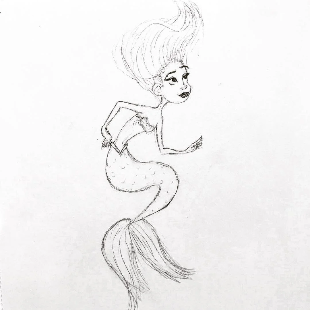 Almost missed #mermay but better late than never! 🌊
.
.
.
#characterdesigner #sketch #characterillustration #visualdevelopment #wacommermay2019 #traditionalart #sketchbookart #mermay2019 #characterdesign
