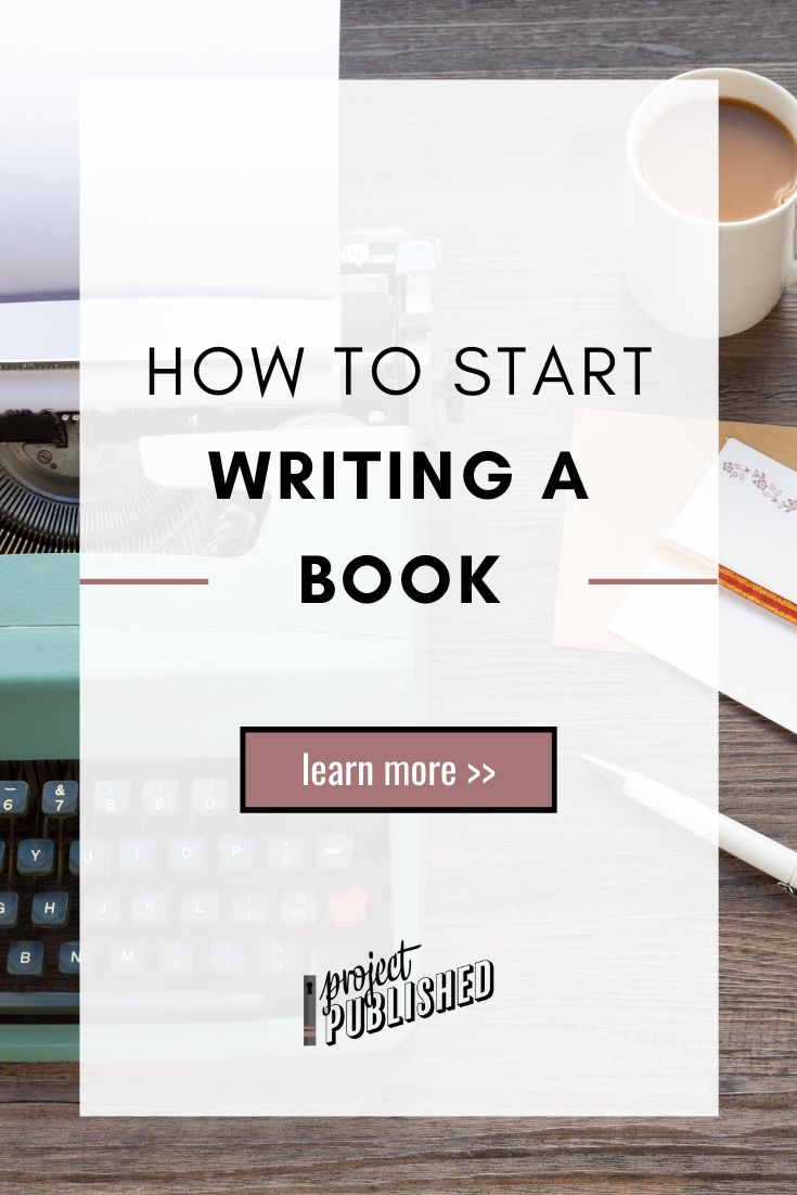 How to Start Writing a Book