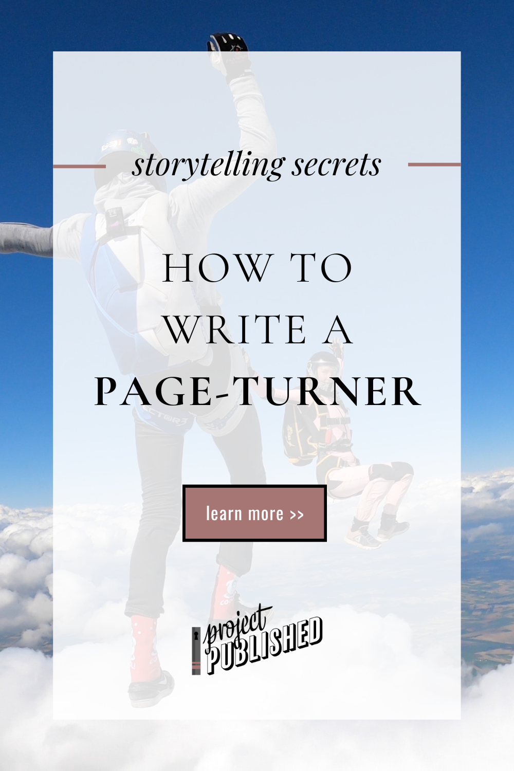 How to Write a Page-Turner