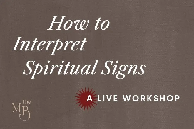 Spiritual Signs Interpretation Workshop Image
