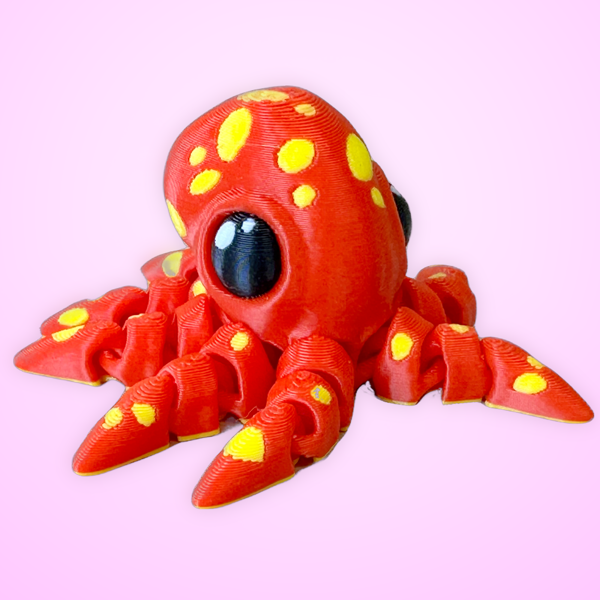 Pocket pet - red Octopus