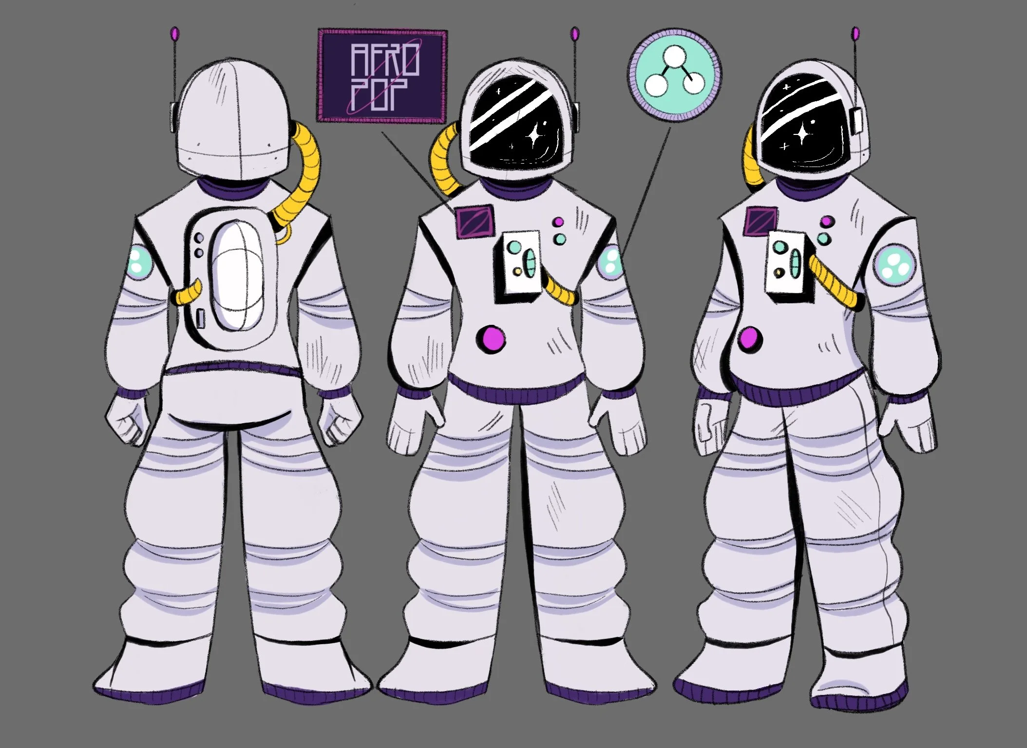 Afropop Character Design: Cosmo