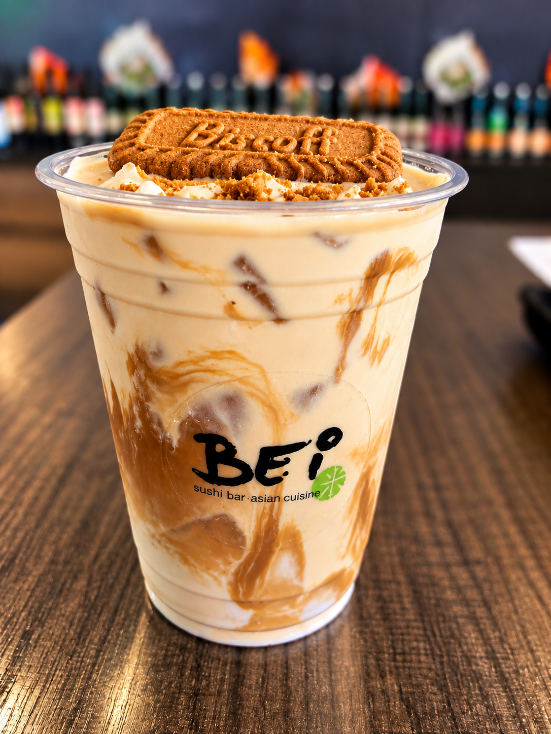 Biscoff Cream Top Latte