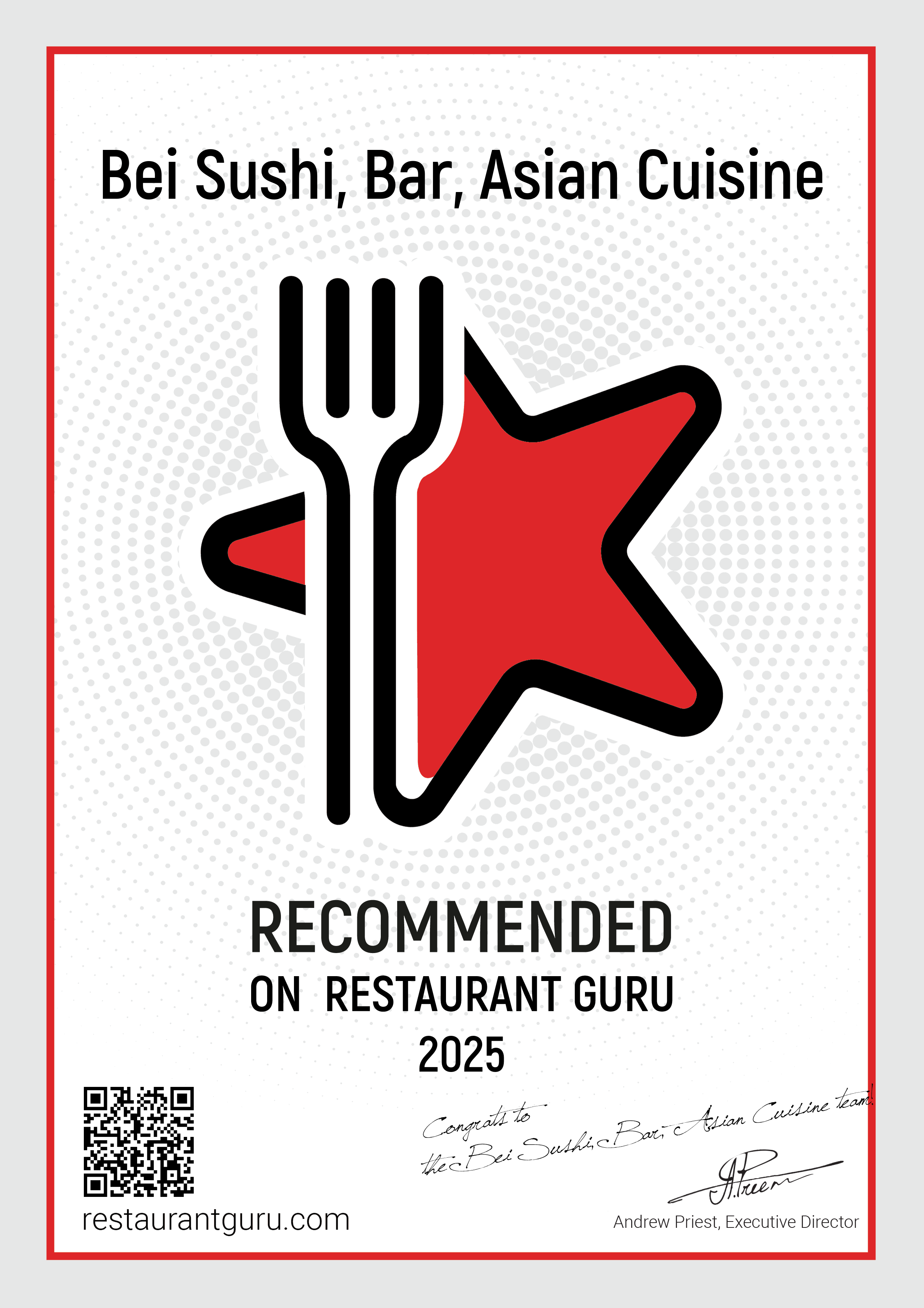 Bei Sushi Bar