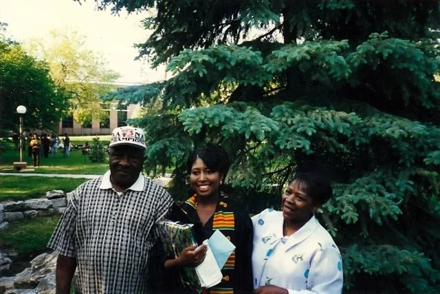 Labor Day Reflection: The Hands That Built My Future

This is me with my grandparents at my graduation, a day that meant the world to me and to them.

My grandfather worked as a machinist at the Chrysler plant. Every day after school, I&rsquo;d sit b