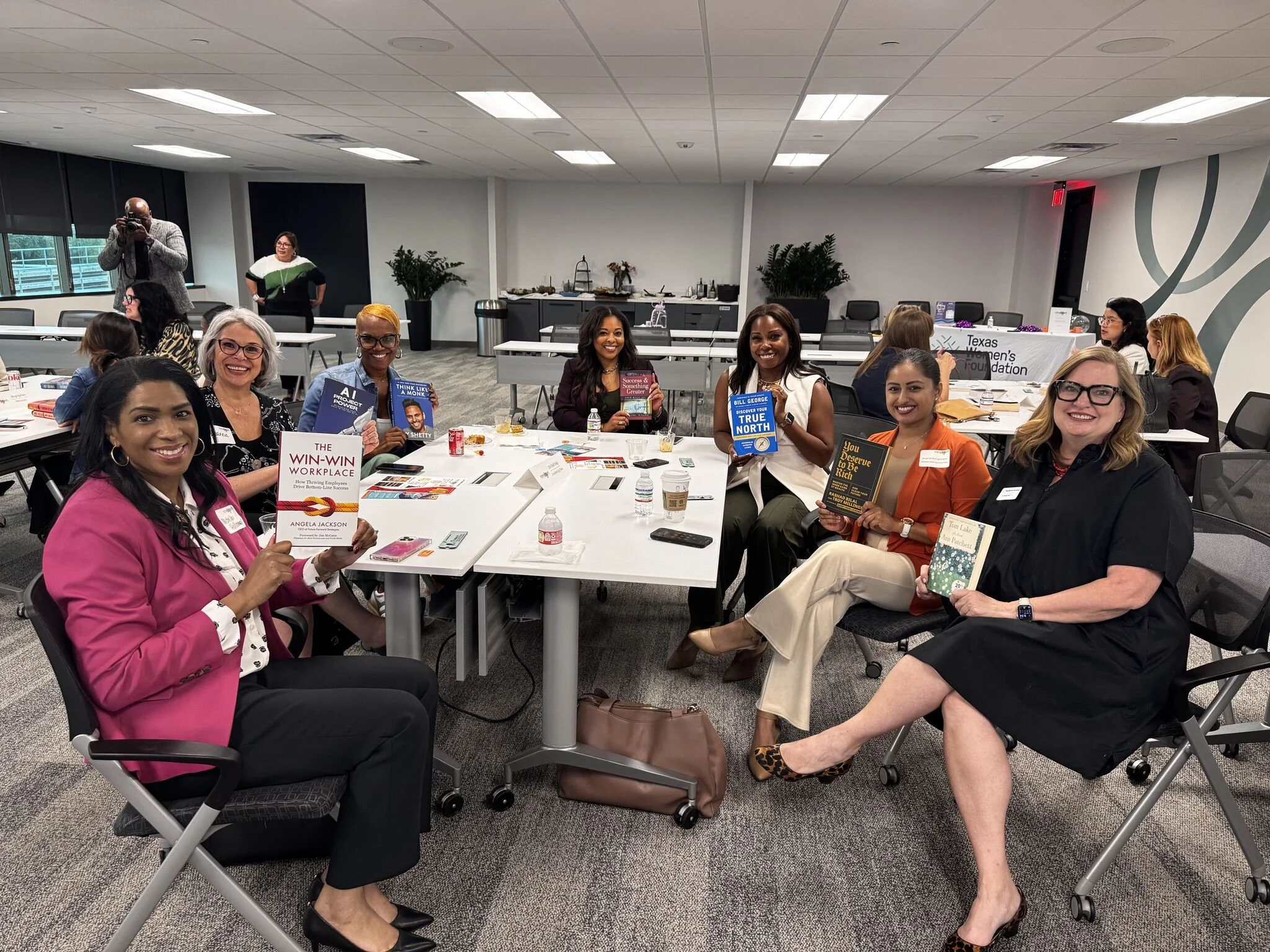 Spotted in the wild!

The Win-Win Workplace was featured at the @texaswomensfdn  Nineteen Network &ldquo;Book Swap,&rdquo; alongside so many amazing titles. Thank you to @akoonjbeharry  for creating such a thoughtful space for connection, inspiration