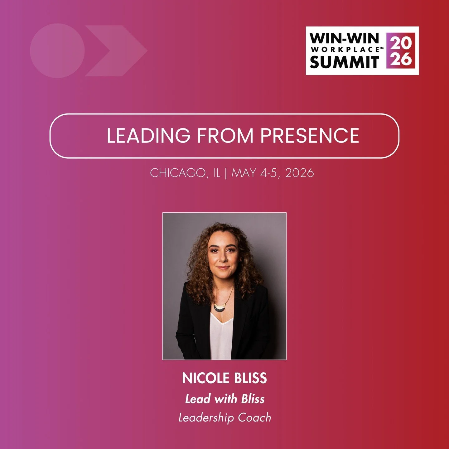 Leadership begins with presence.

Nicole Bliss of Lead with Bliss will guide a short meditation designed to help you settle, reset, and arrive with clarity and intention.

This is a moment to ground yourself before the day begins, so you can engage m