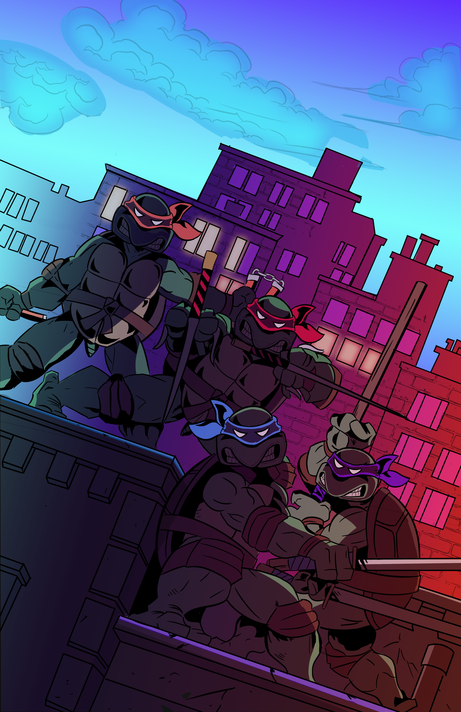 tmnt #1 redraw