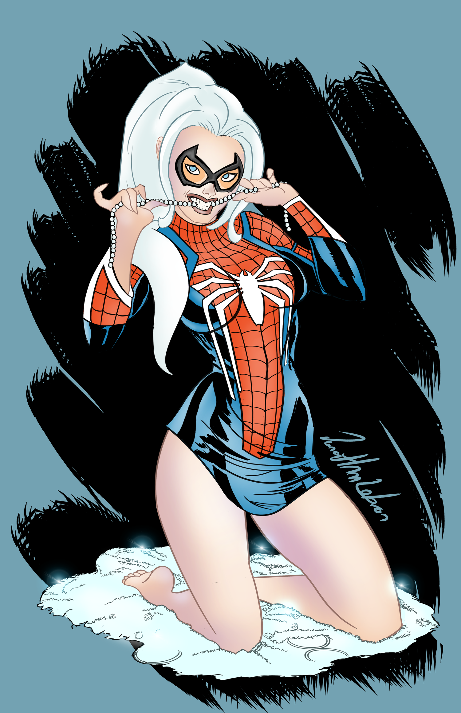 ASM 607 SEDUCTIVE BLACK CAT