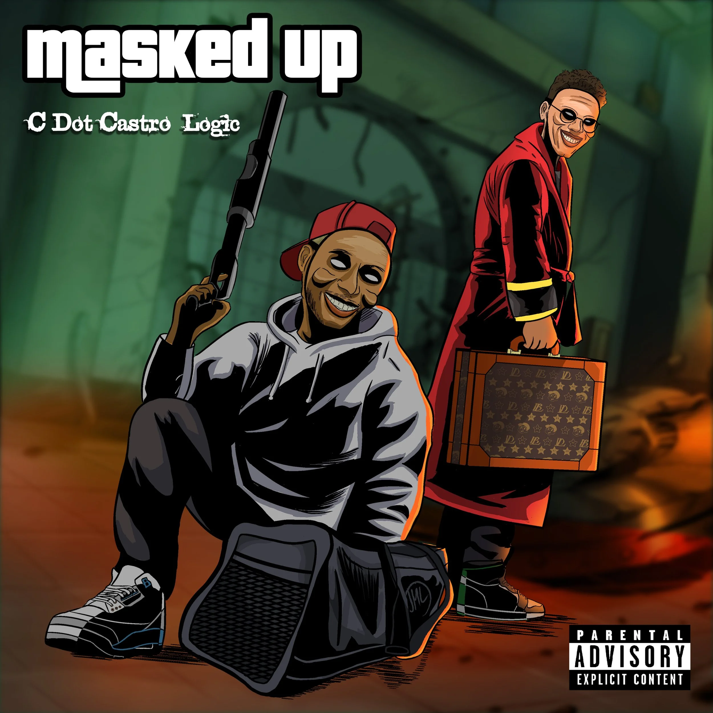 C DOT CASTRO FT LOGIC MASKED UP