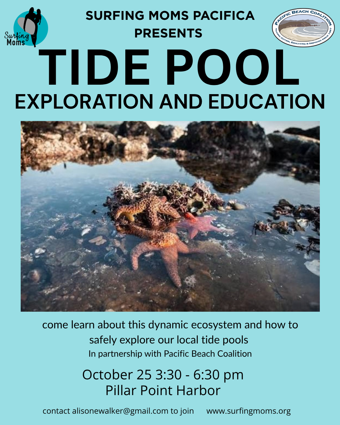 Pacifica: Tide Pool Exploration event 