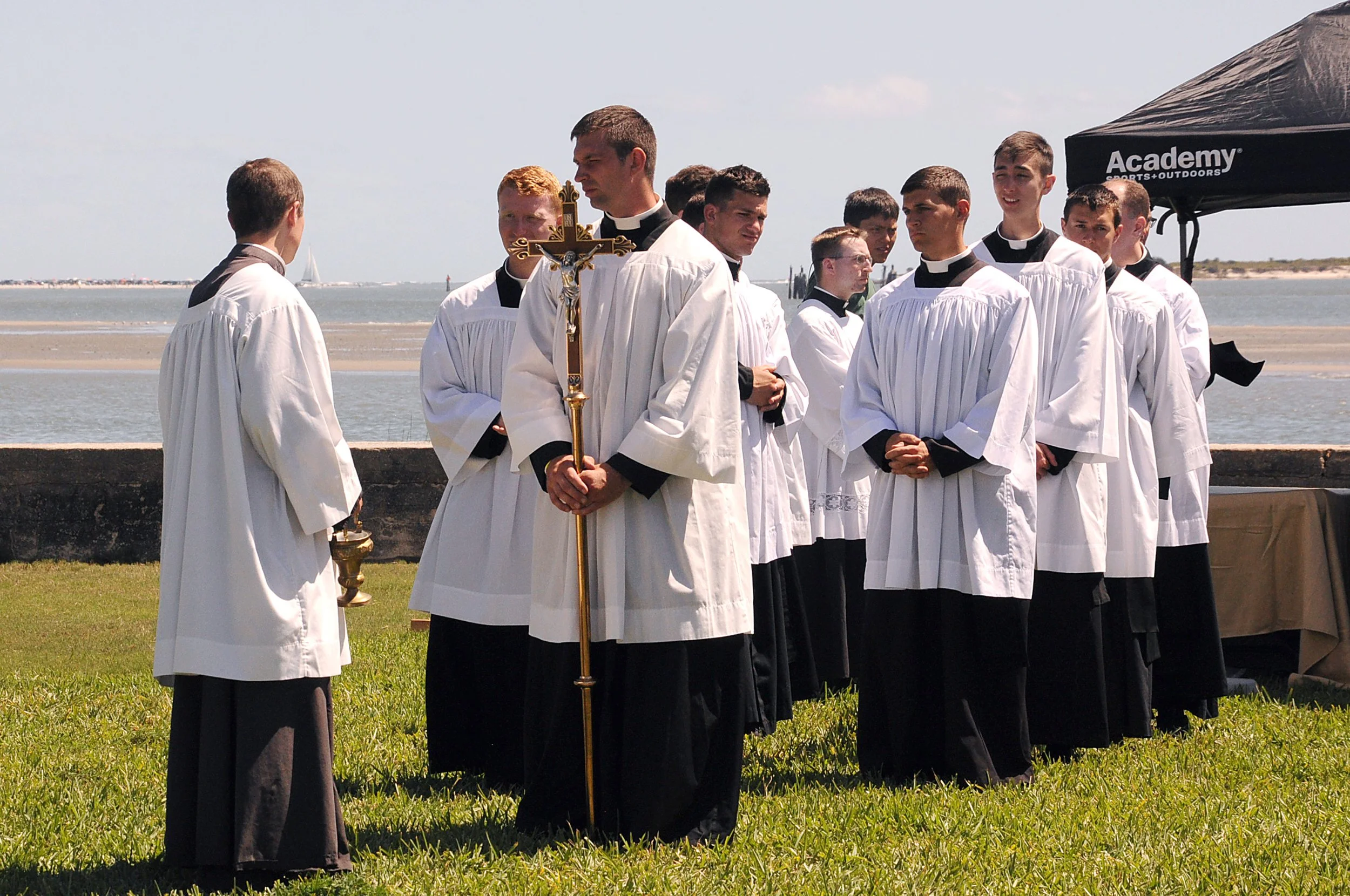 Mass site on grounds of Castillo de San Marcos.jpg