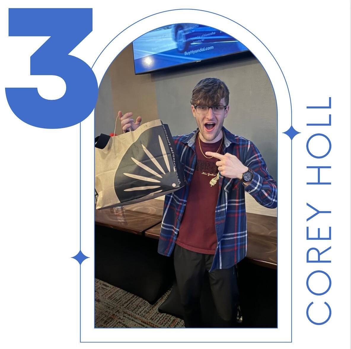 ✨Senior Countdown✨

As we count down the last days of the semester we want to highlight our incredible seniors.

Next up is Corey‼️

Favorite memory at SP: there was this one day where i had to deal with a pretty complicated order that i had to finis