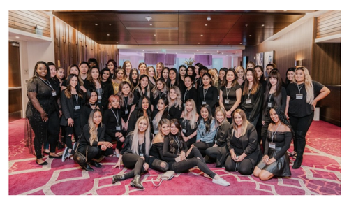 Professional Beauty article headlined Oz brow artist takes on world