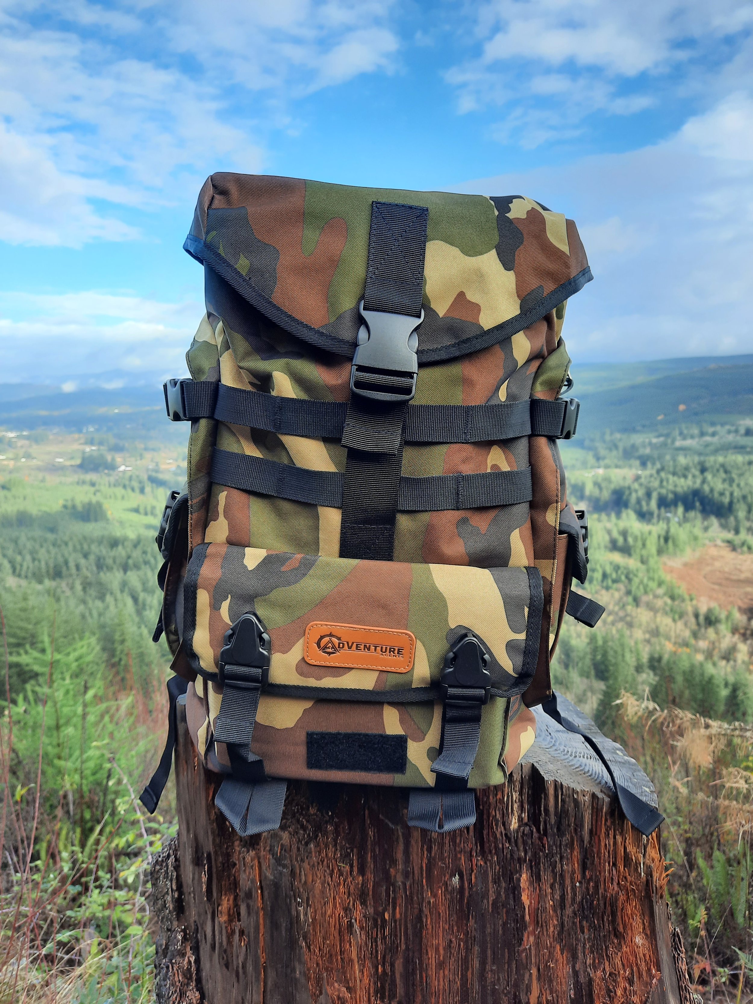 Camo Adventure Backpack — Adventure Agents