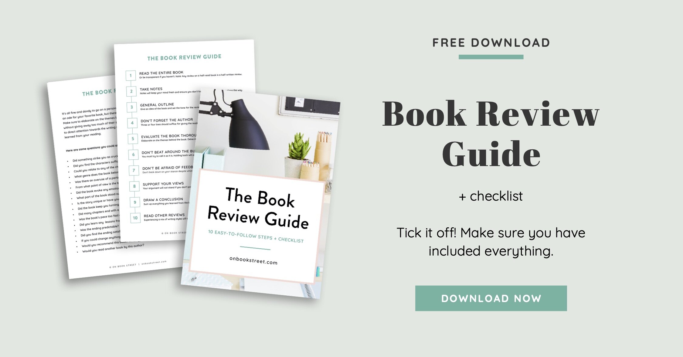 book review guide